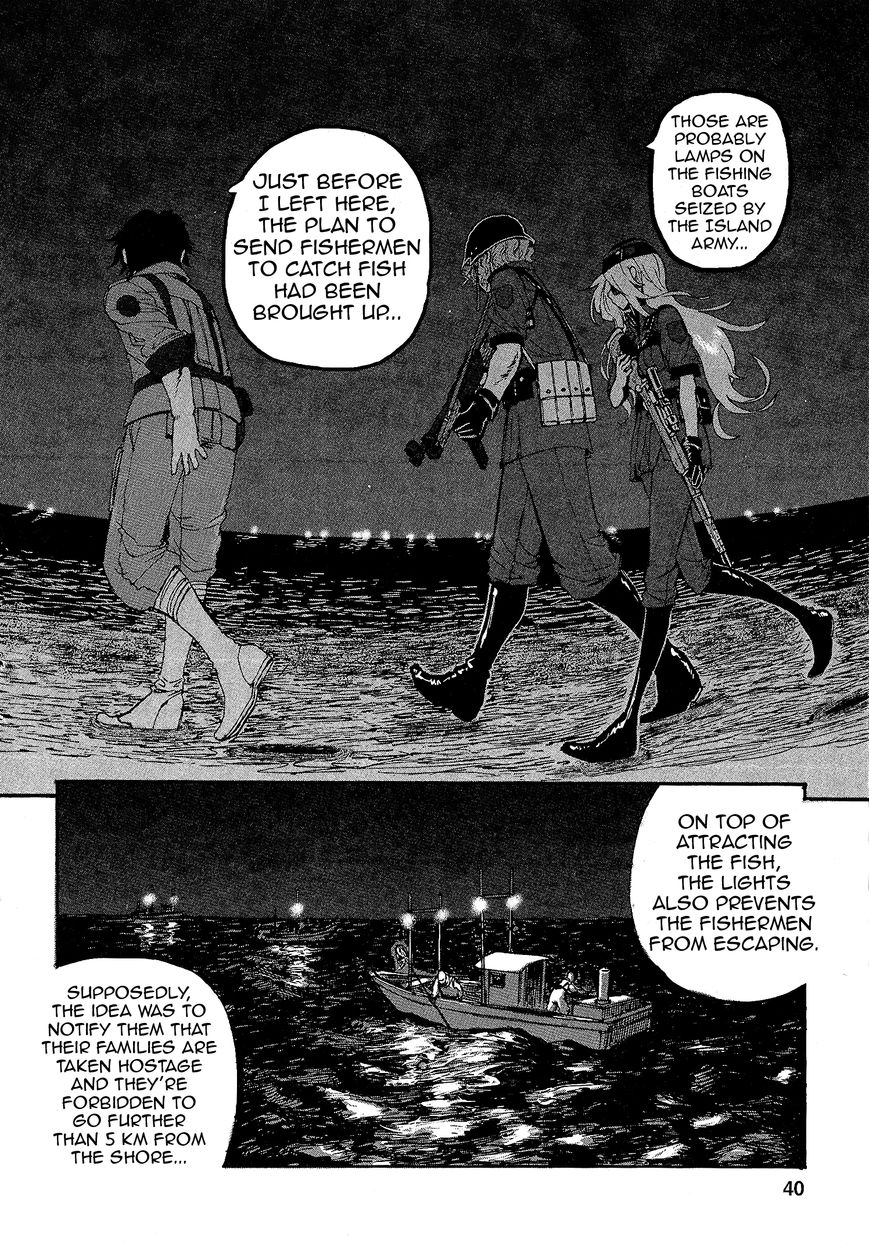 Groundless - Sekigan no Sogekihei Chapter 15 page 4 - Chapter 15 : Childish Determination