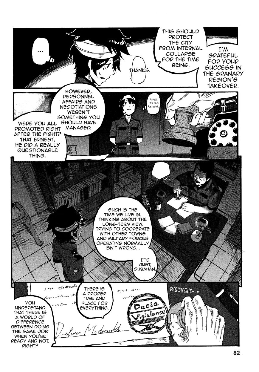 Groundless - Sekigan no Sogekihei Chapter 16 page 12 - Chapter 16 : The town where evening sun can't be seen