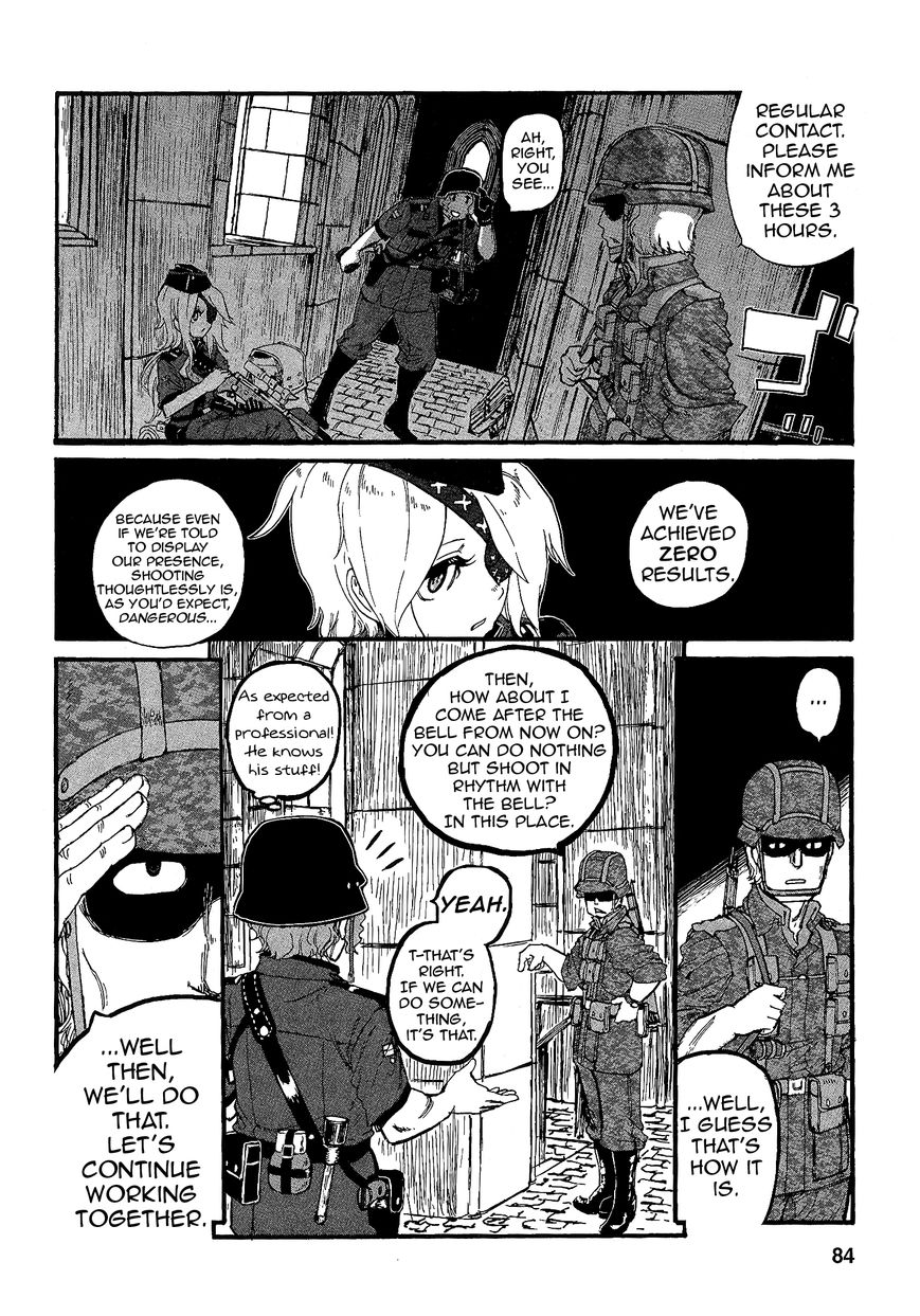 Groundless - Sekigan no Sogekihei Chapter 16 page 14 - Chapter 16 : The town where evening sun can't be seen