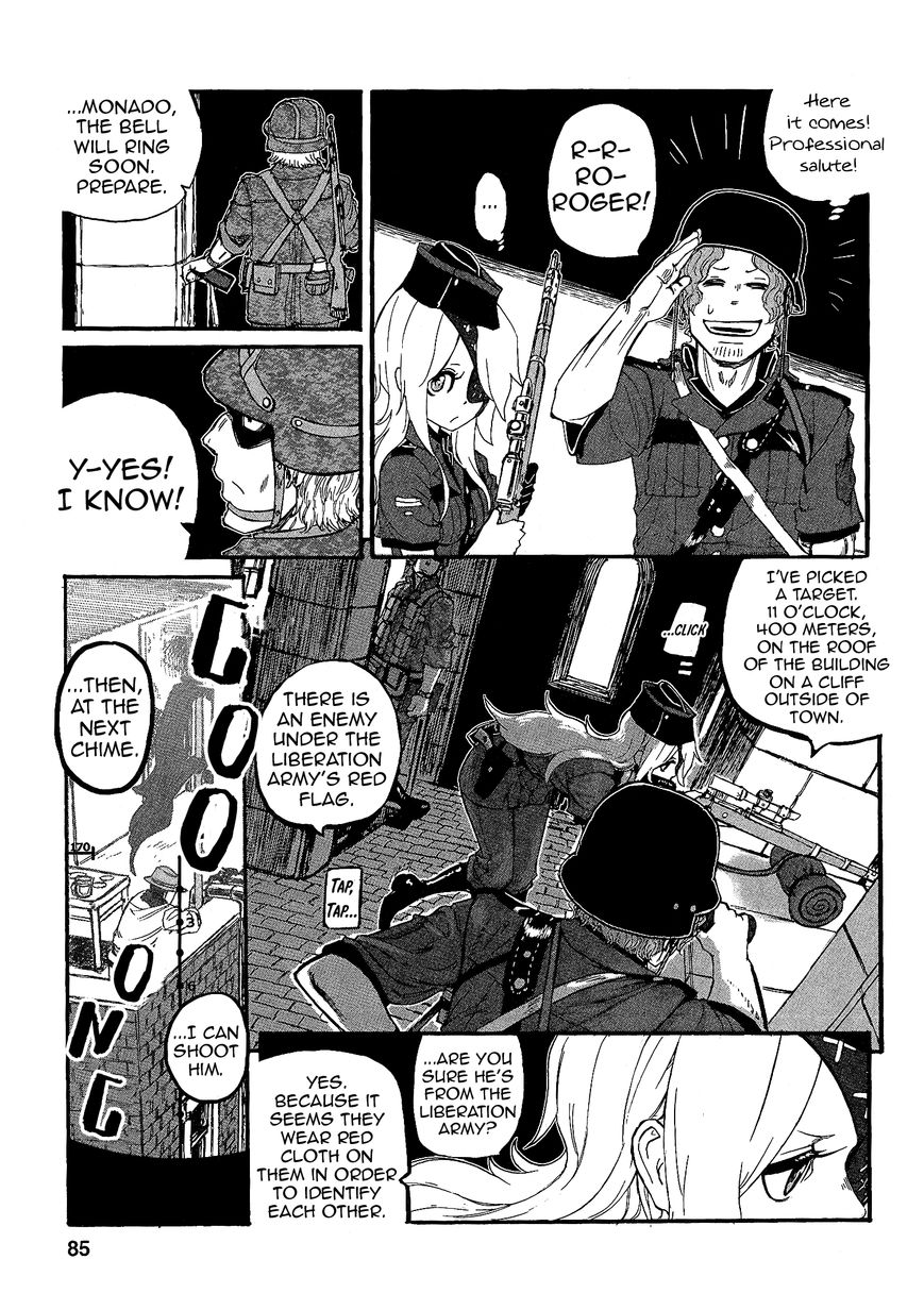 Groundless - Sekigan no Sogekihei Chapter 16 page 15 - Chapter 16 : The town where evening sun can't be seen
