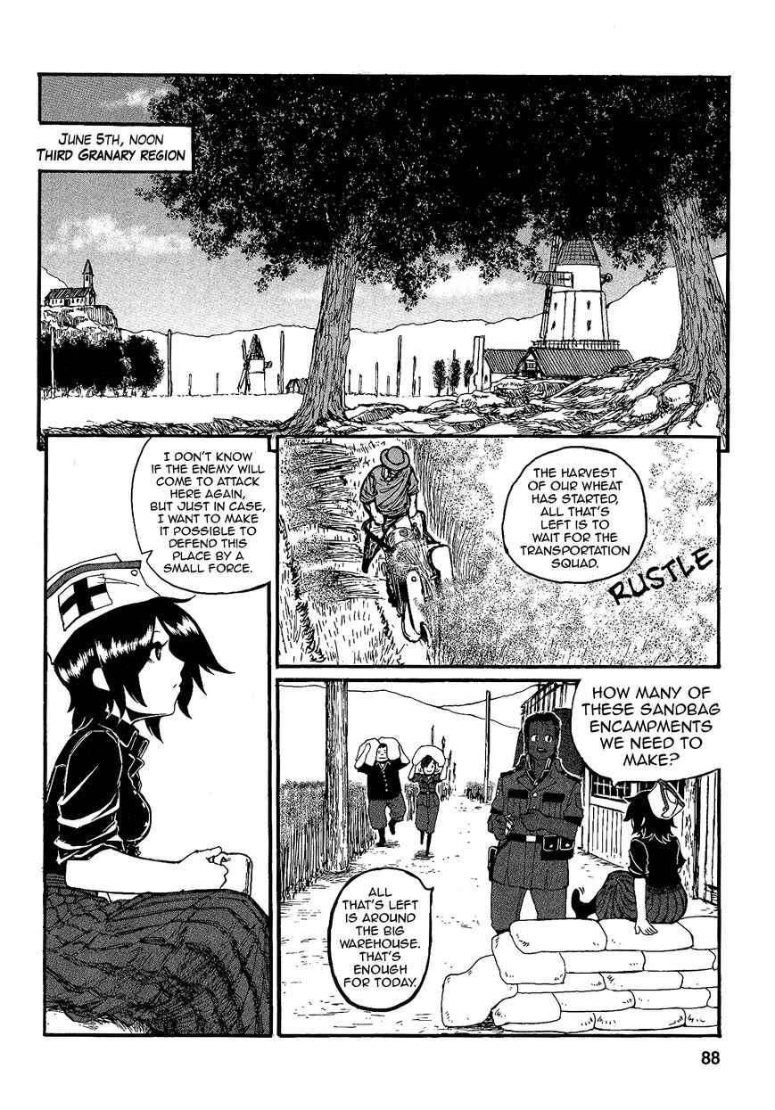 Groundless - Sekigan no Sogekihei Chapter 16 page 18 - Chapter 16 : The town where evening sun can't be seen
