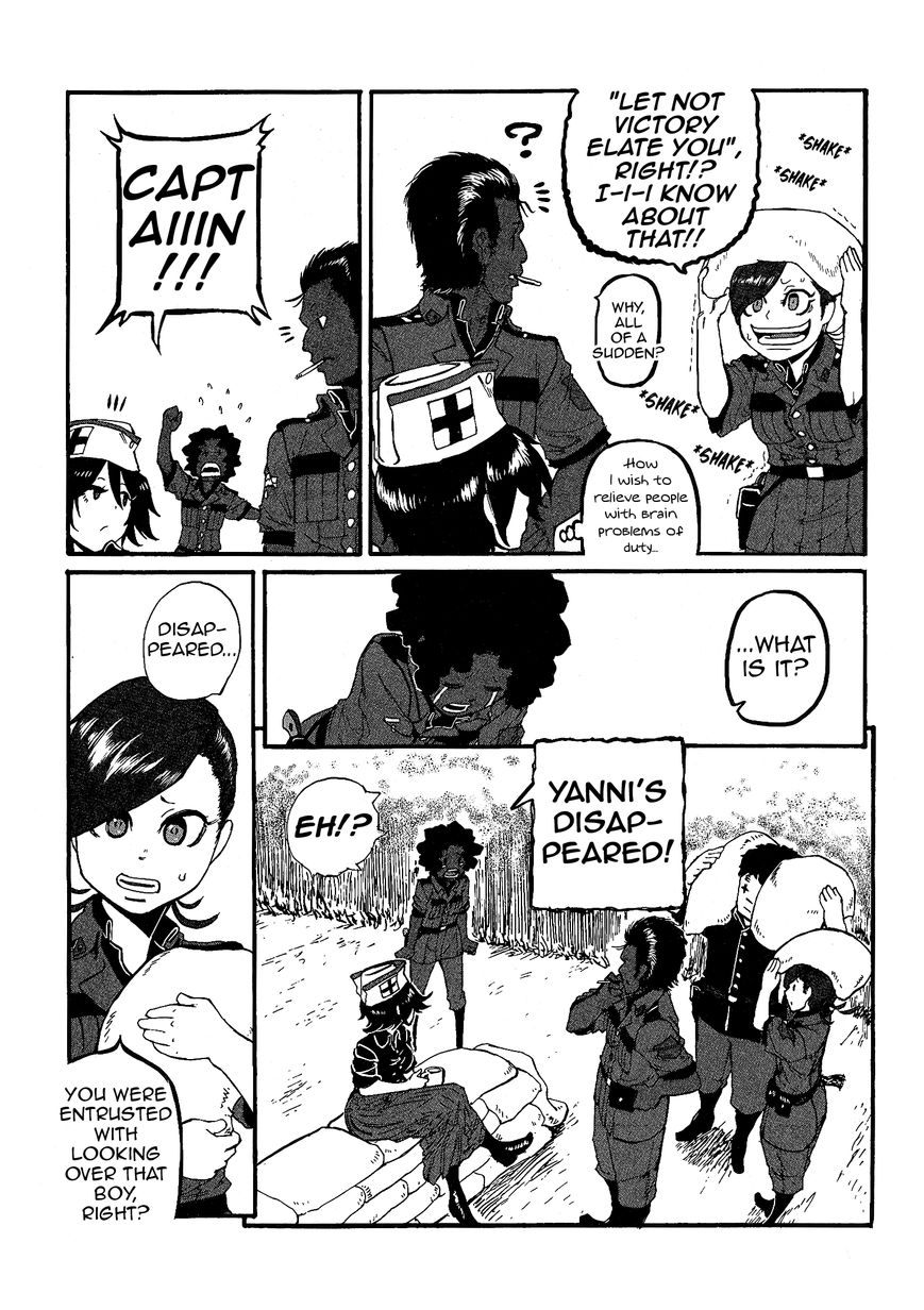 Groundless - Sekigan no Sogekihei Chapter 16 page 19 - Chapter 16 : The town where evening sun can't be seen
