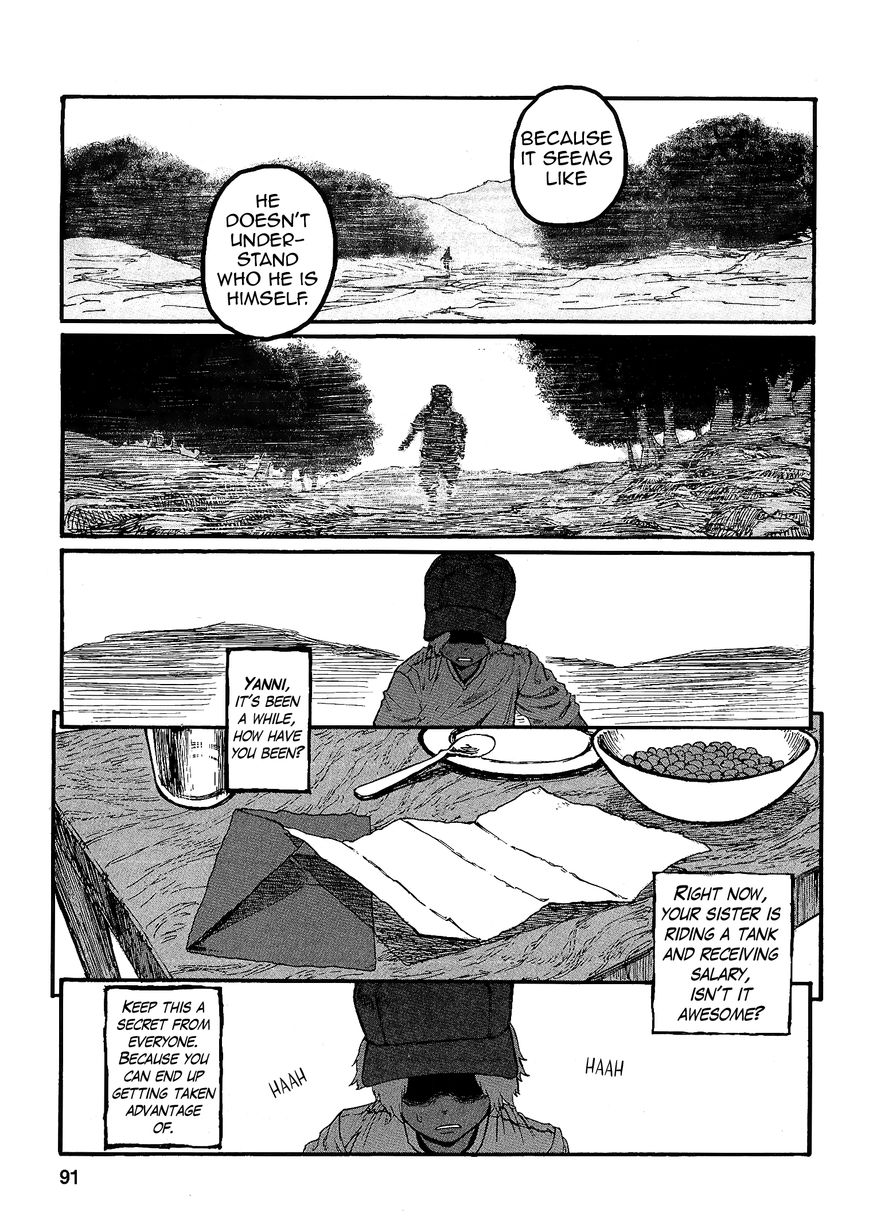 Groundless - Sekigan no Sogekihei Chapter 16 page 21 - Chapter 16 : The town where evening sun can't be seen