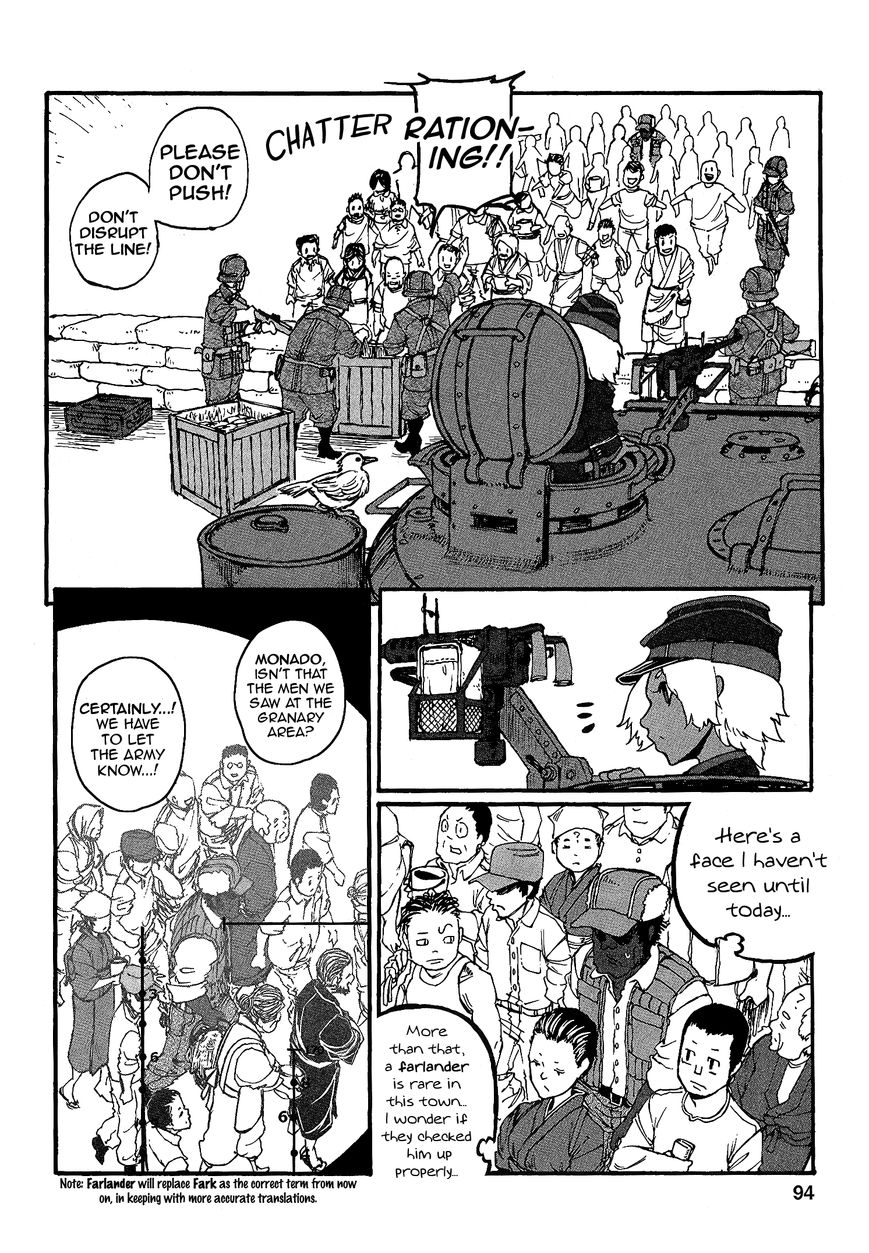 Groundless - Sekigan no Sogekihei Chapter 16 page 24 - Chapter 16 : The town where evening sun can't be seen