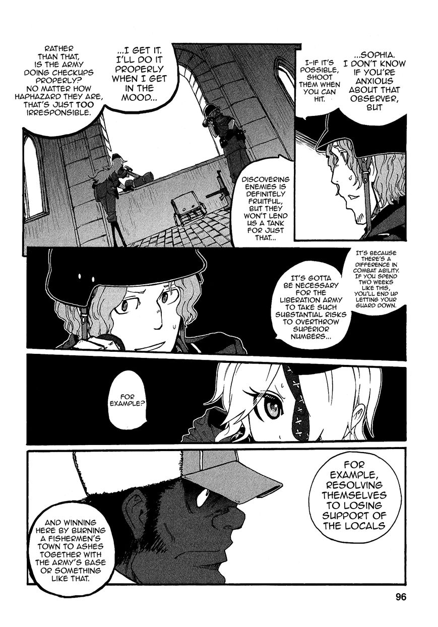 Groundless - Sekigan no Sogekihei Chapter 16 page 26 - Chapter 16 : The town where evening sun can't be seen