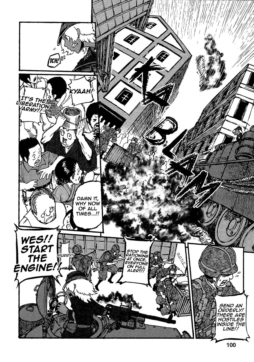 Groundless - Sekigan no Sogekihei Chapter 16 page 29 - Chapter 16 : The town where evening sun can't be seen