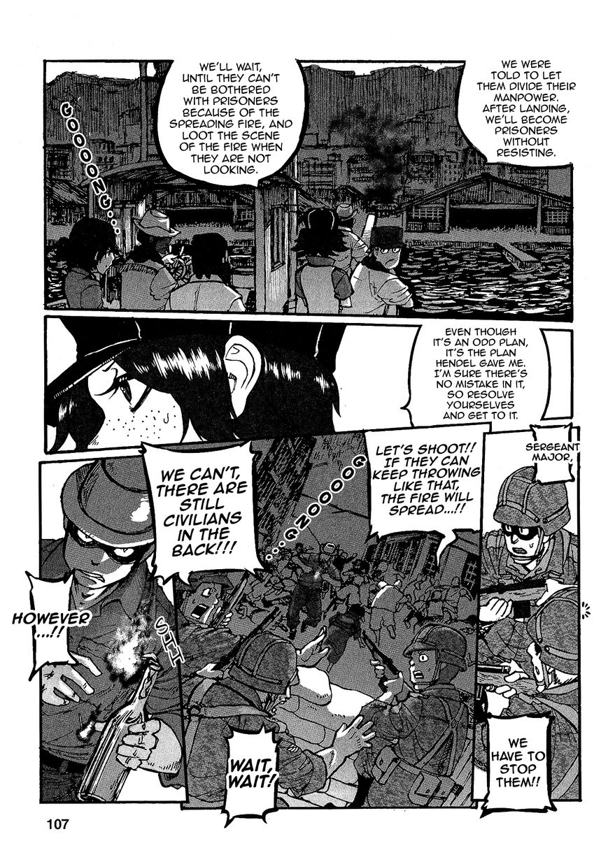 Groundless - Sekigan no Sogekihei Chapter 16 page 36 - Chapter 16 : The town where evening sun can't be seen