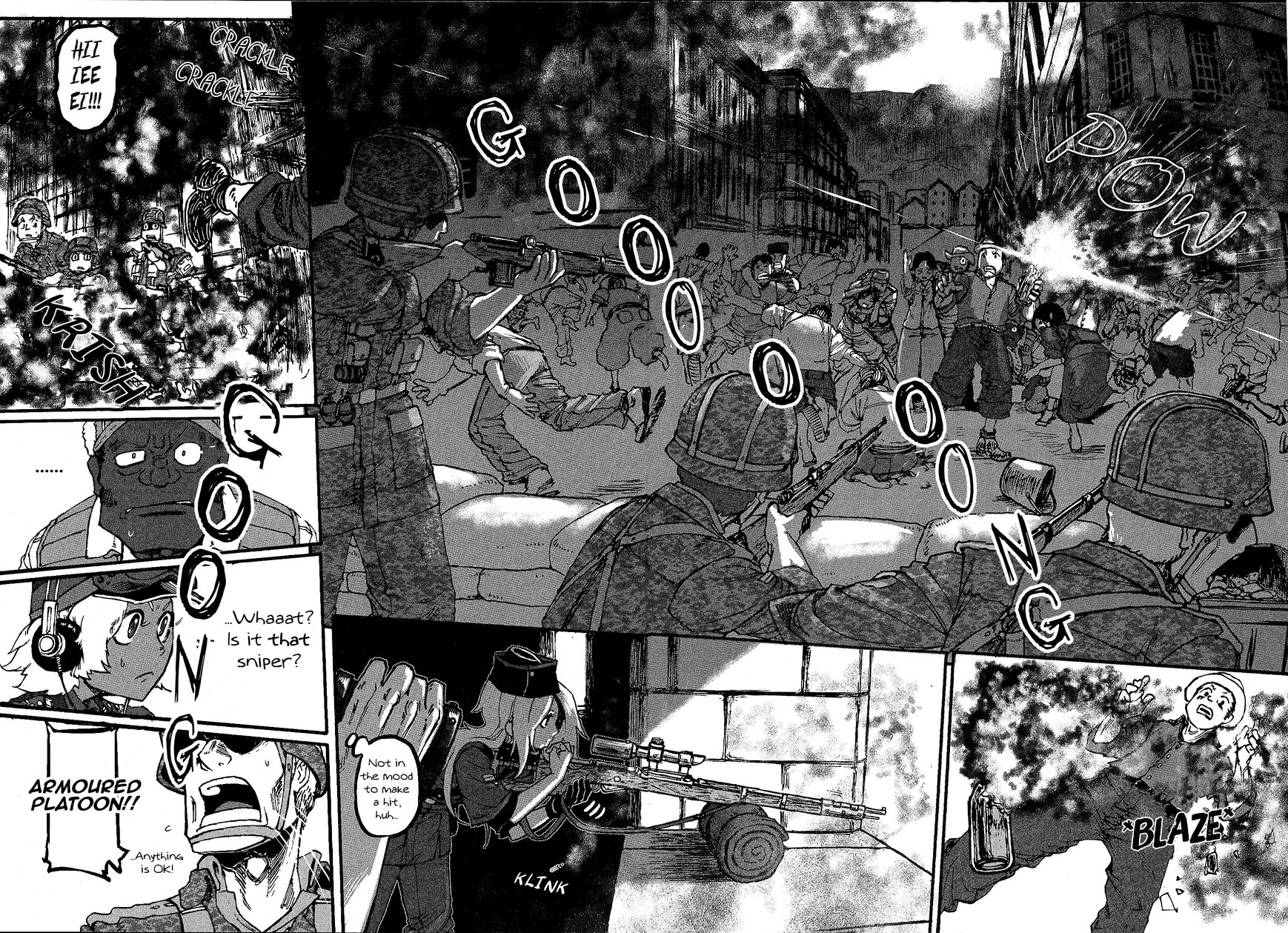Groundless - Sekigan no Sogekihei Chapter 16 page 37 - Chapter 16 : The town where evening sun can't be seen