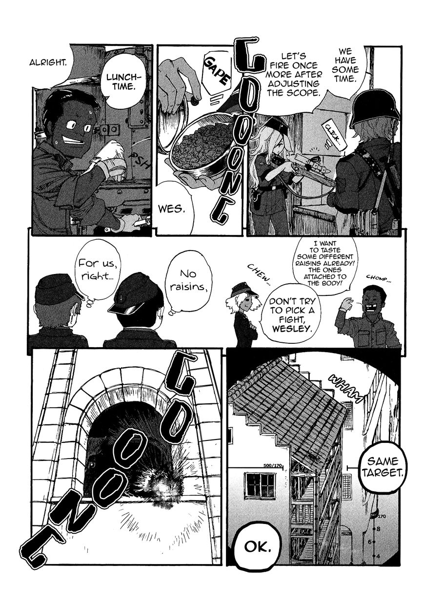 Groundless - Sekigan no Sogekihei Chapter 16 page 9 - Chapter 16 : The town where evening sun can't be seen