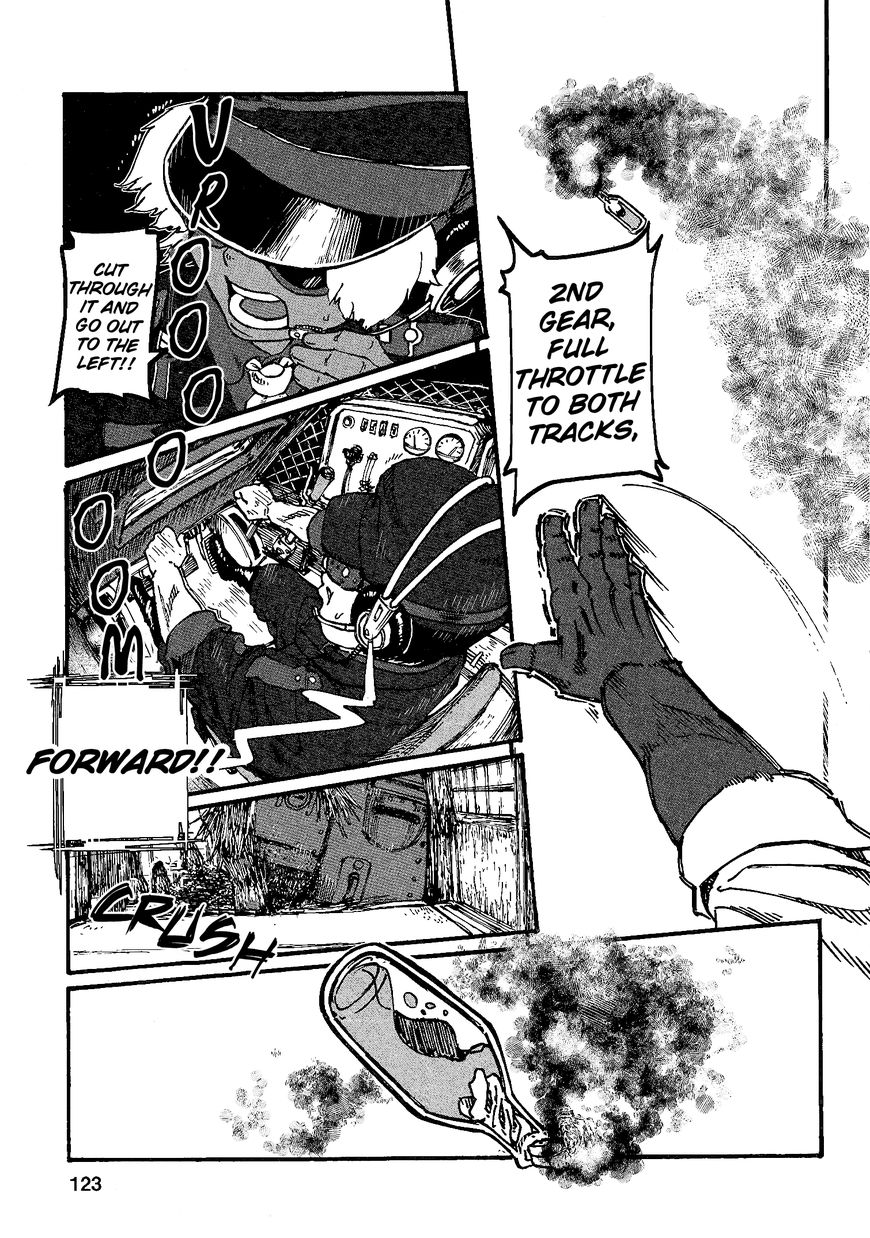 Groundless - Sekigan no Sogekihei Chapter 17 page 11 - Chapter 17 : Dripping fire and casket