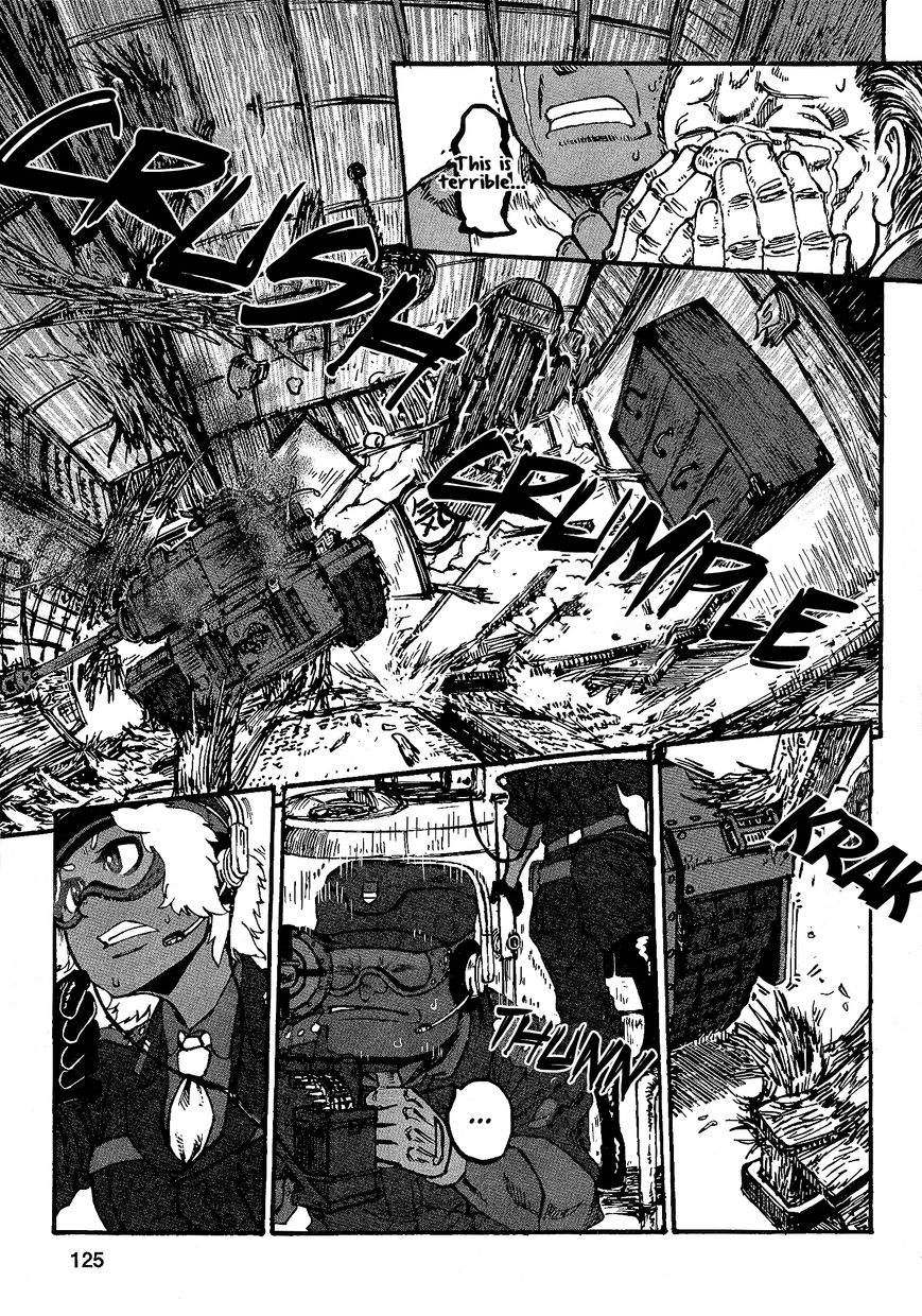 Groundless - Sekigan no Sogekihei Chapter 17 page 13 - Chapter 17 : Dripping fire and casket