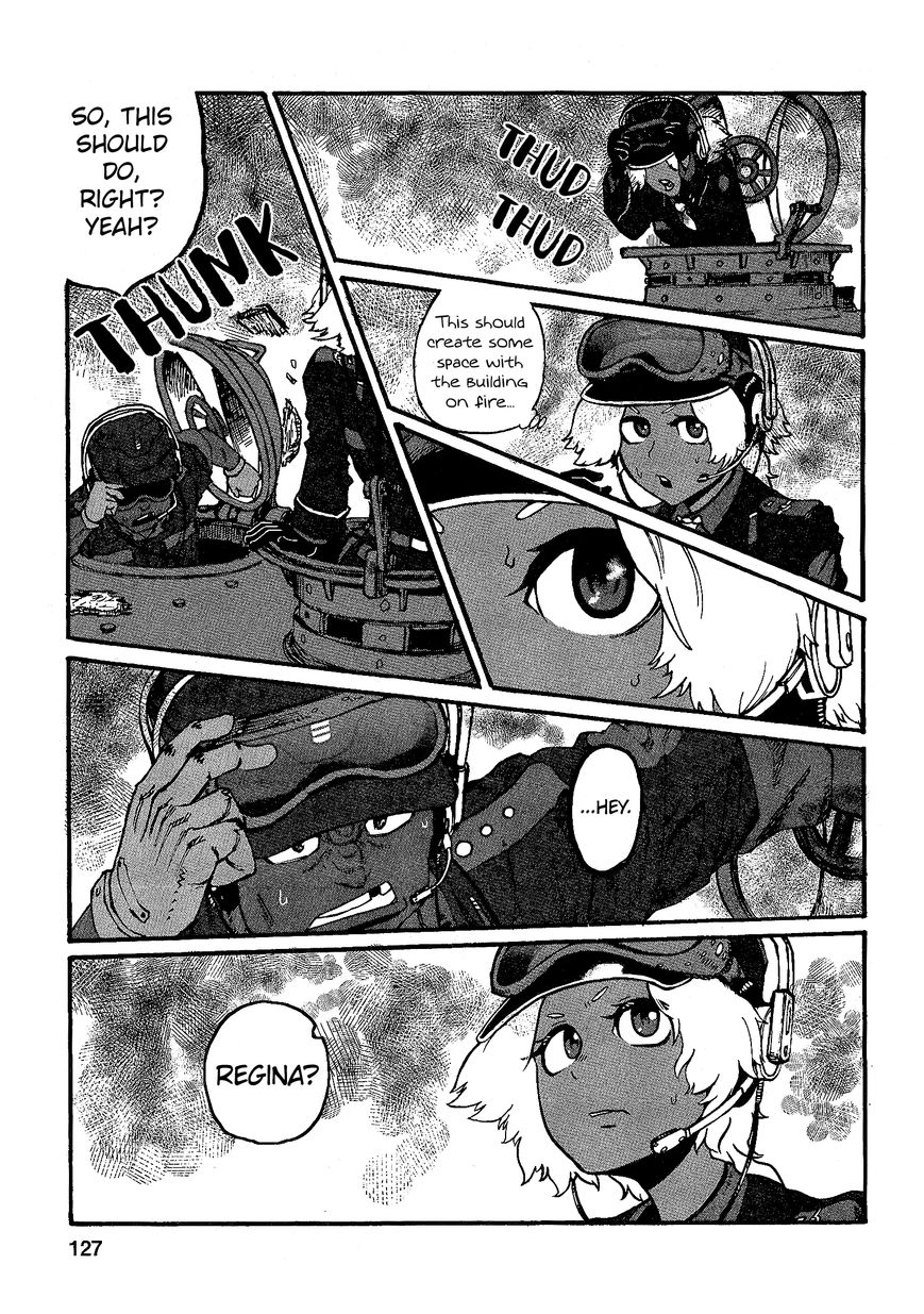 Groundless - Sekigan no Sogekihei Chapter 17 page 15 - Chapter 17 : Dripping fire and casket