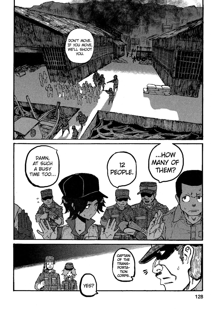Groundless - Sekigan no Sogekihei Chapter 17 page 16 - Chapter 17 : Dripping fire and casket