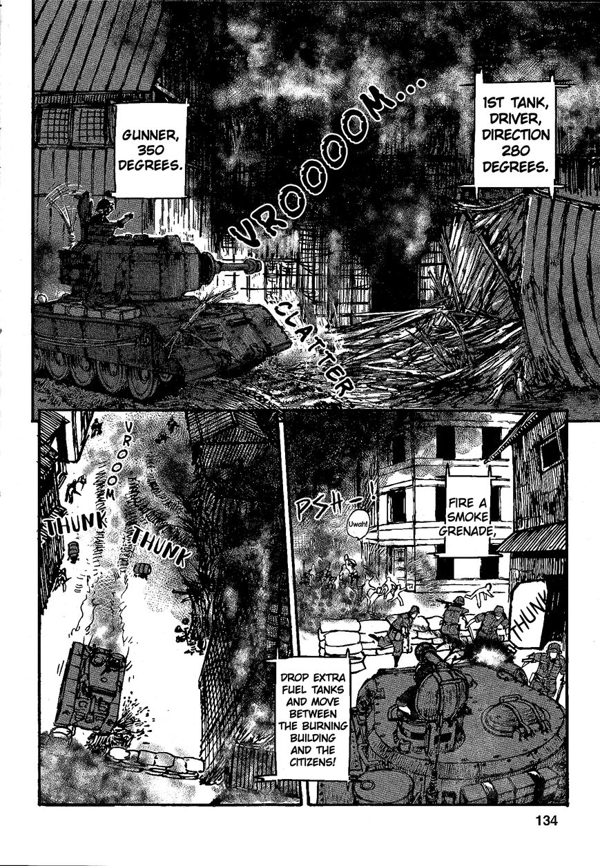 Groundless - Sekigan no Sogekihei Chapter 17 page 22 - Chapter 17 : Dripping fire and casket