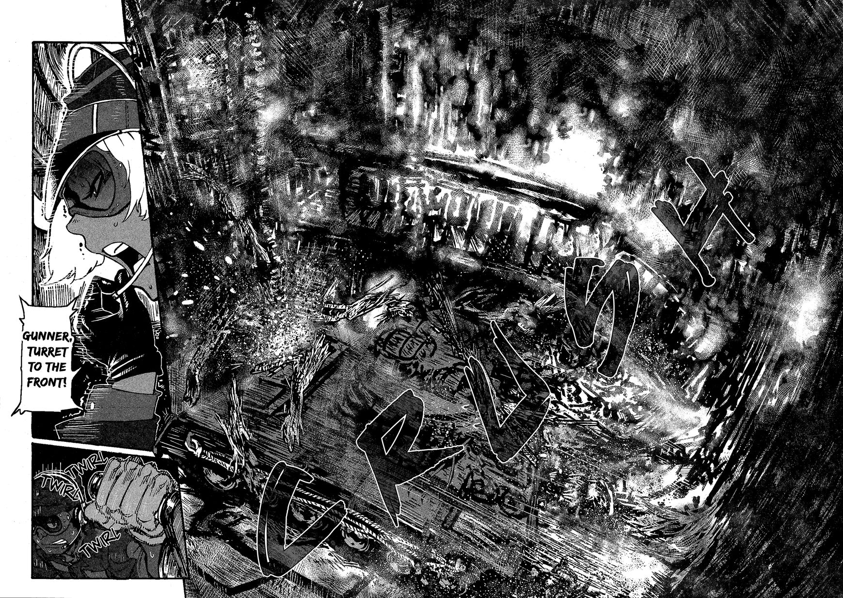 Groundless - Sekigan no Sogekihei Chapter 17 page 24 - Chapter 17 : Dripping fire and casket