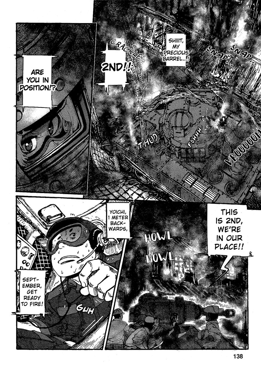 Groundless - Sekigan no Sogekihei Chapter 17 page 25 - Chapter 17 : Dripping fire and casket