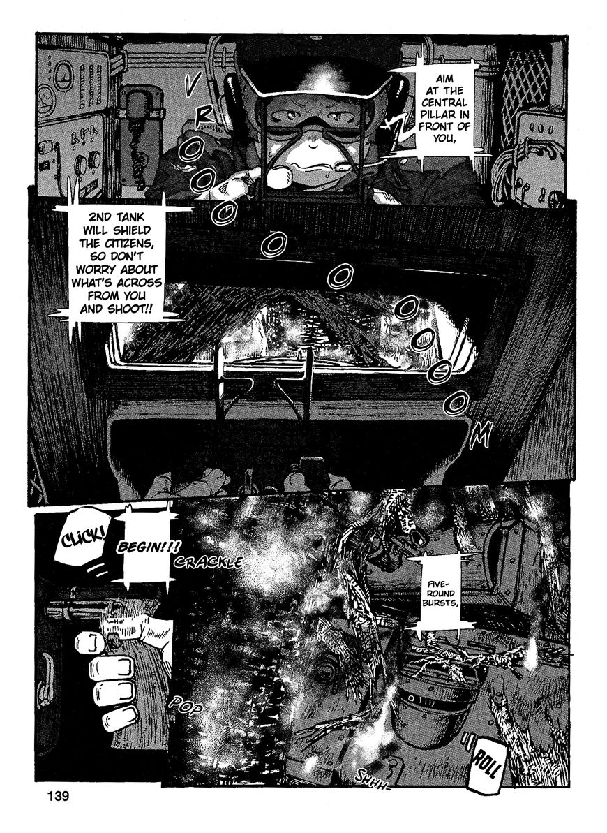 Groundless - Sekigan no Sogekihei Chapter 17 page 26 - Chapter 17 : Dripping fire and casket