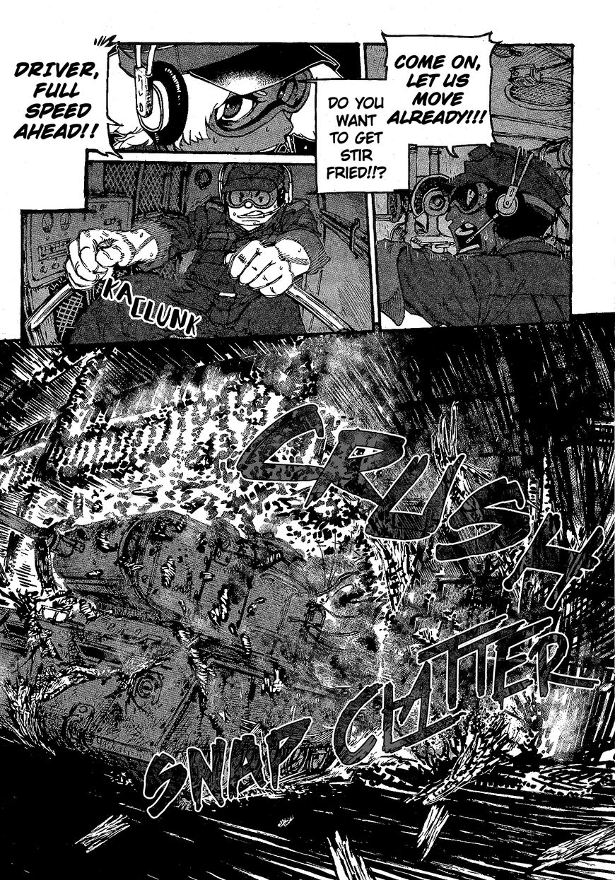 Groundless - Sekigan no Sogekihei Chapter 17 page 28 - Chapter 17 : Dripping fire and casket