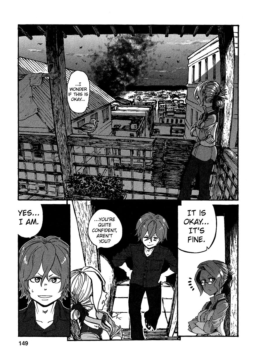Groundless - Sekigan no Sogekihei Chapter 17 page 36 - Chapter 17 : Dripping fire and casket