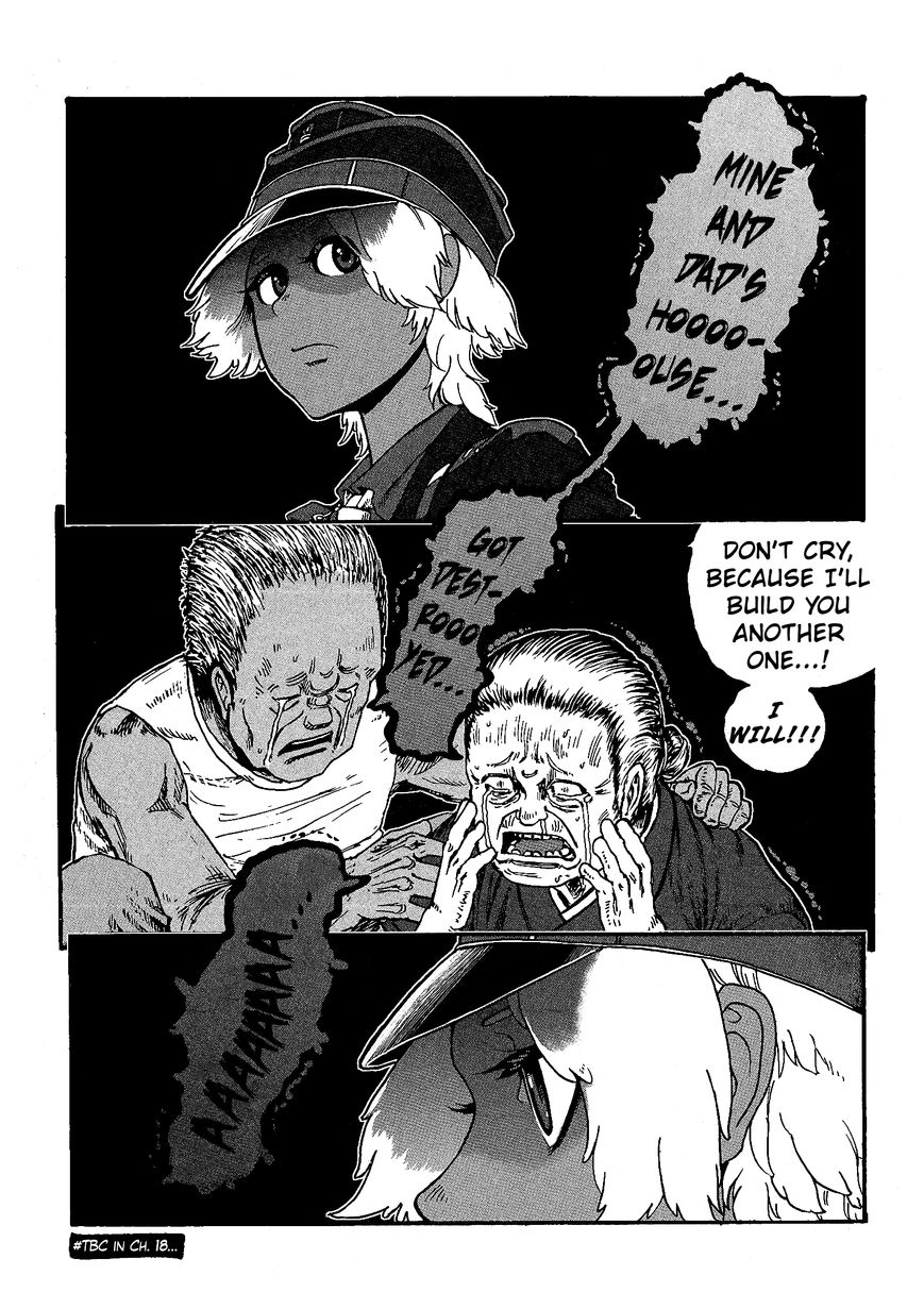Groundless - Sekigan no Sogekihei Chapter 17 page 40 - Chapter 17 : Dripping fire and casket