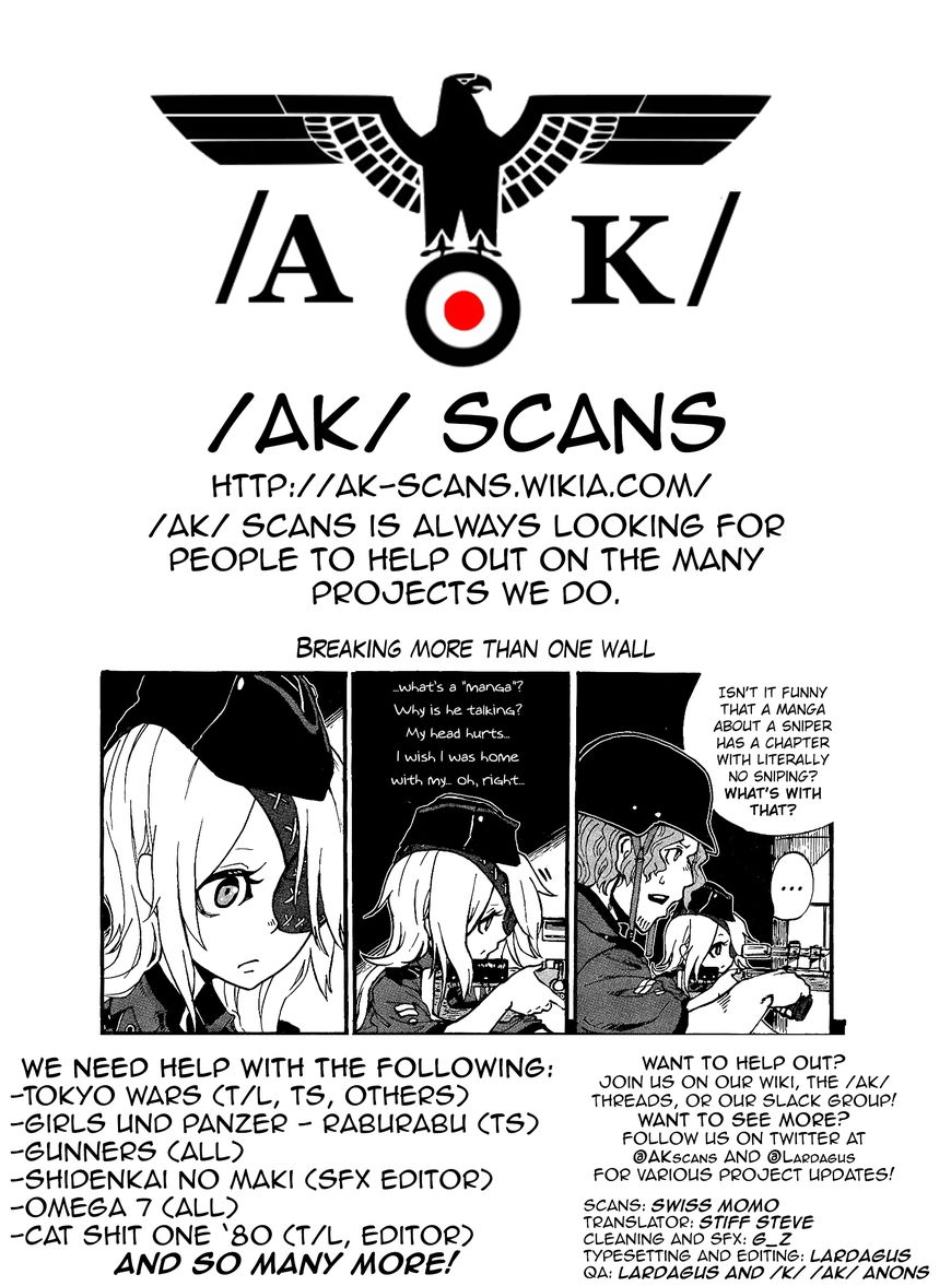 Groundless - Sekigan no Sogekihei Chapter 17 page 42 - Chapter 17 : Dripping fire and casket