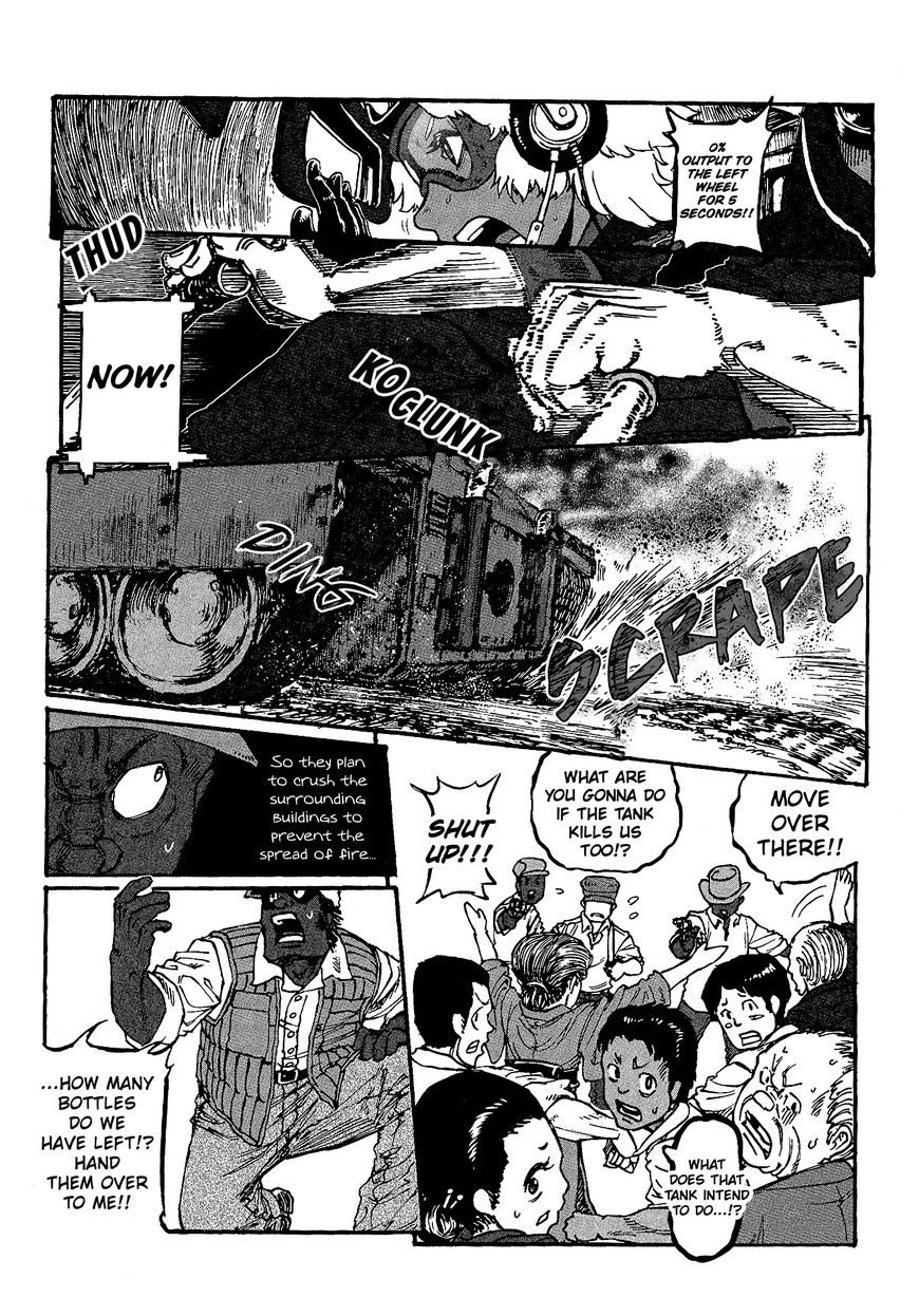 Groundless - Sekigan no Sogekihei Chapter 17 page 9 - Chapter 17 : Dripping fire and casket