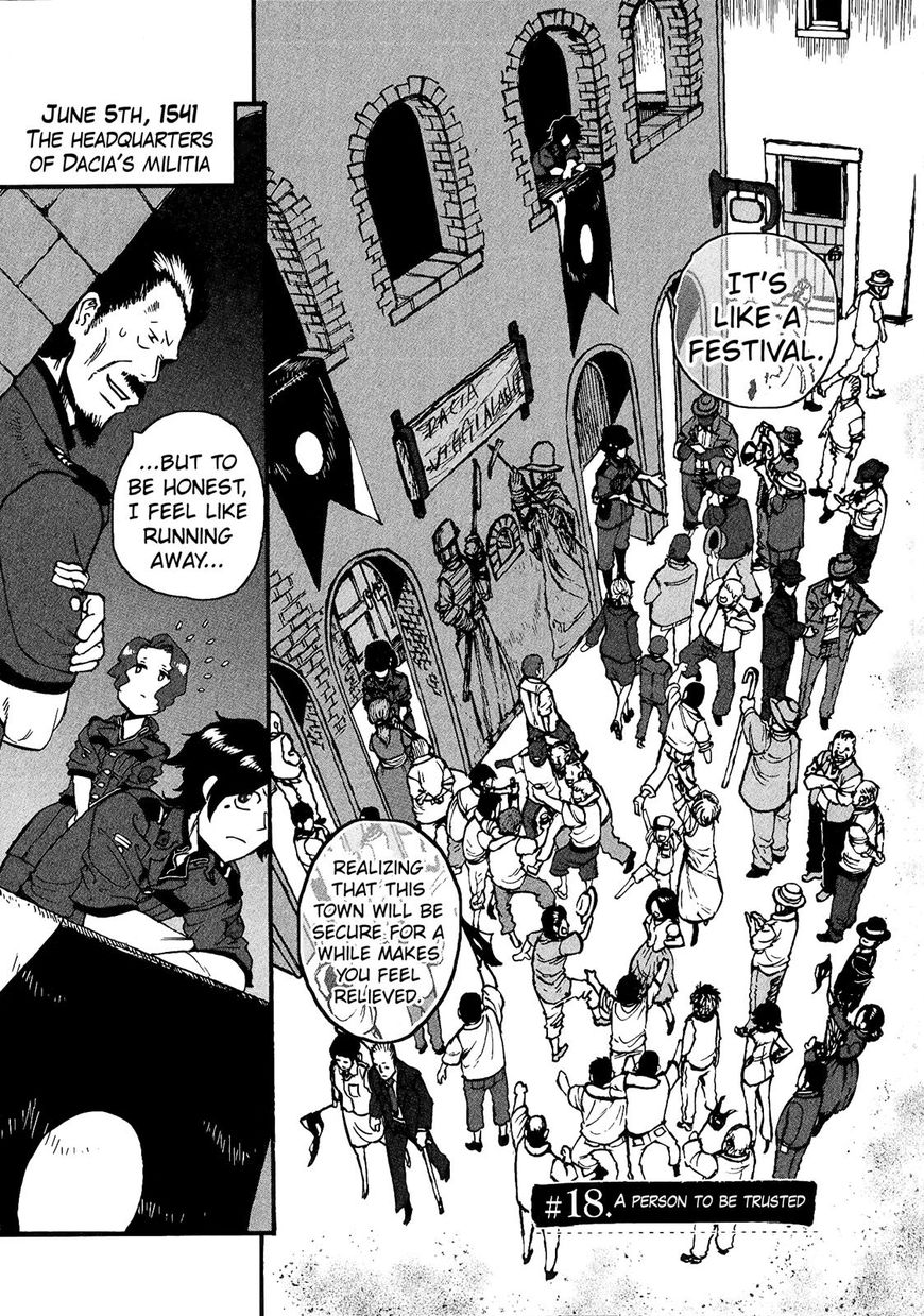 Groundless - Sekigan no Sogekihei Chapter 18 page 1 - Chapter 18