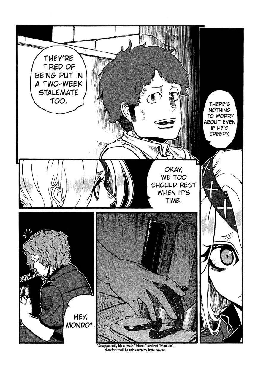 Groundless - Sekigan no Sogekihei Chapter 18 page 23 - Chapter 18