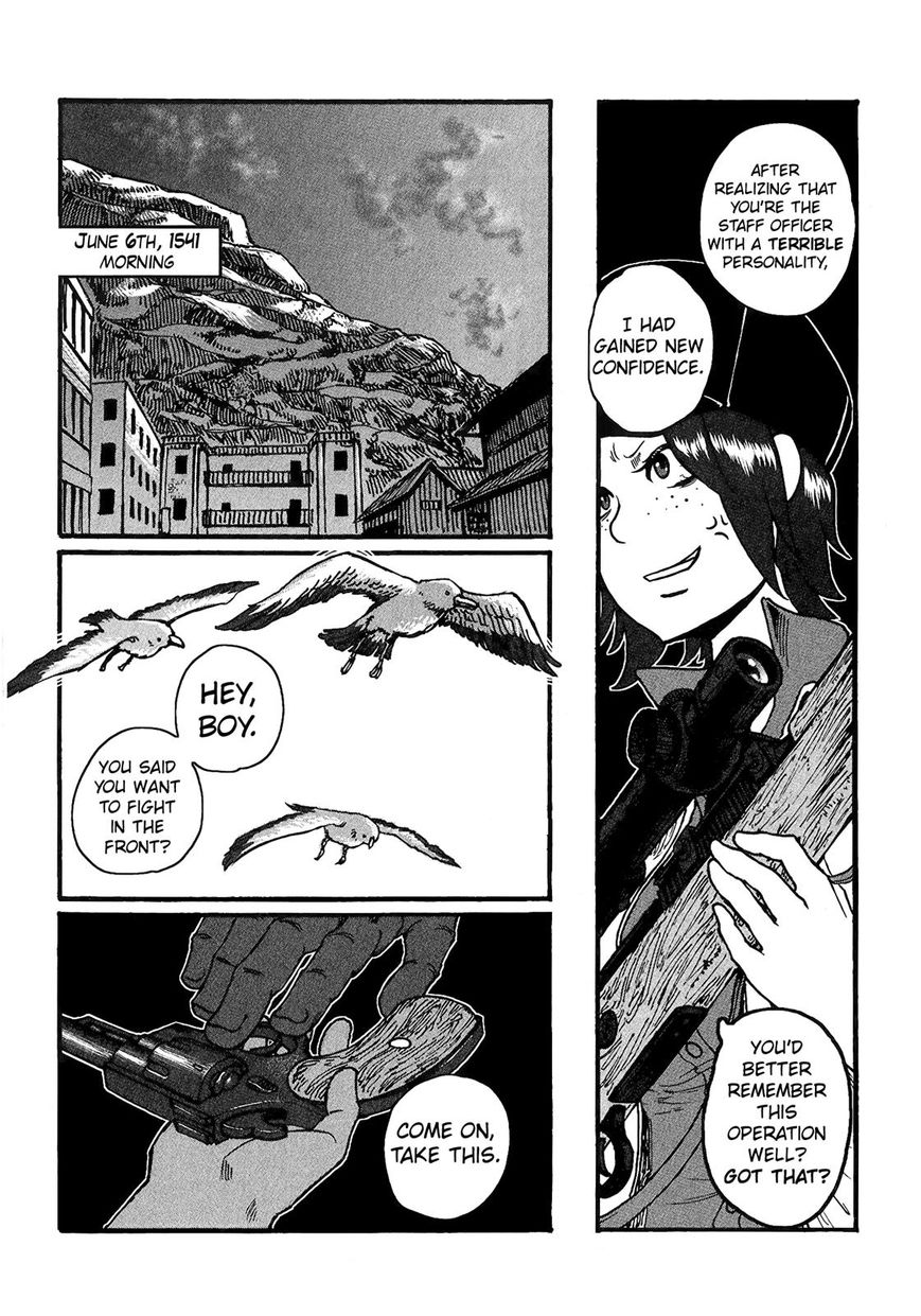 Groundless - Sekigan no Sogekihei Chapter 18 page 32 - Chapter 18