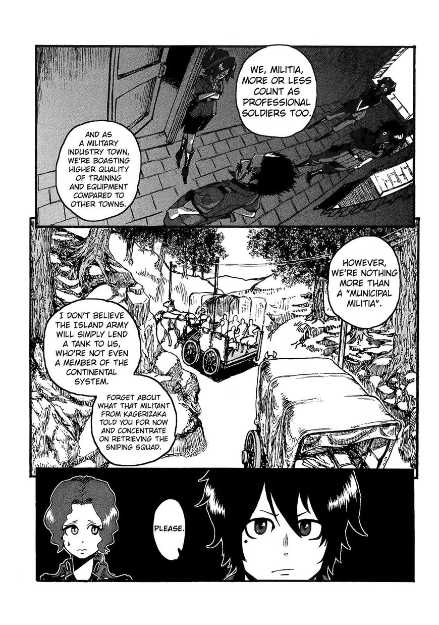 Groundless - Sekigan no Sogekihei Chapter 18 page 7 - Chapter 18