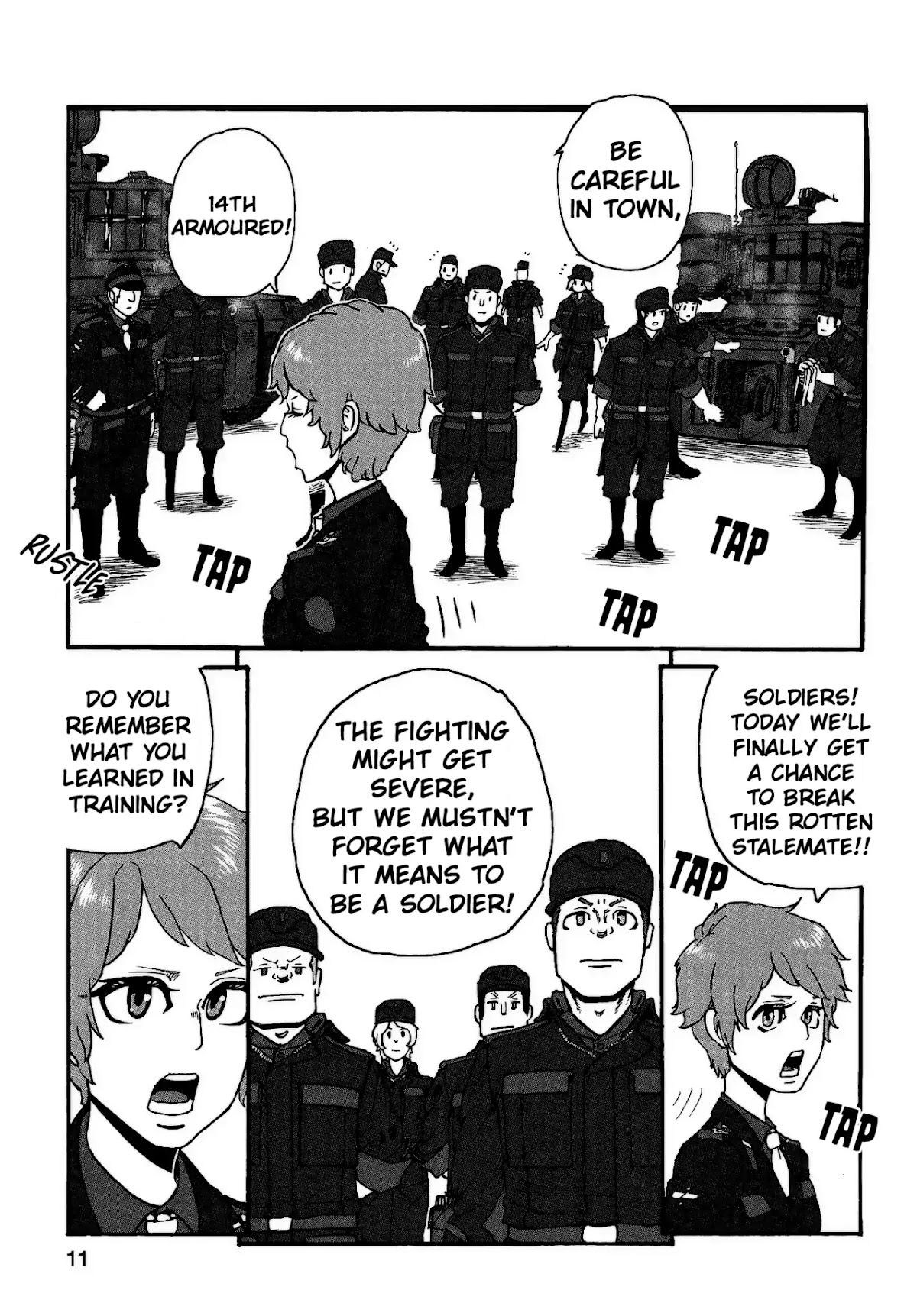 Groundless - Sekigan no Sogekihei Chapter 19 page 13 - Chapter 19: The Battle of Kagerizaka