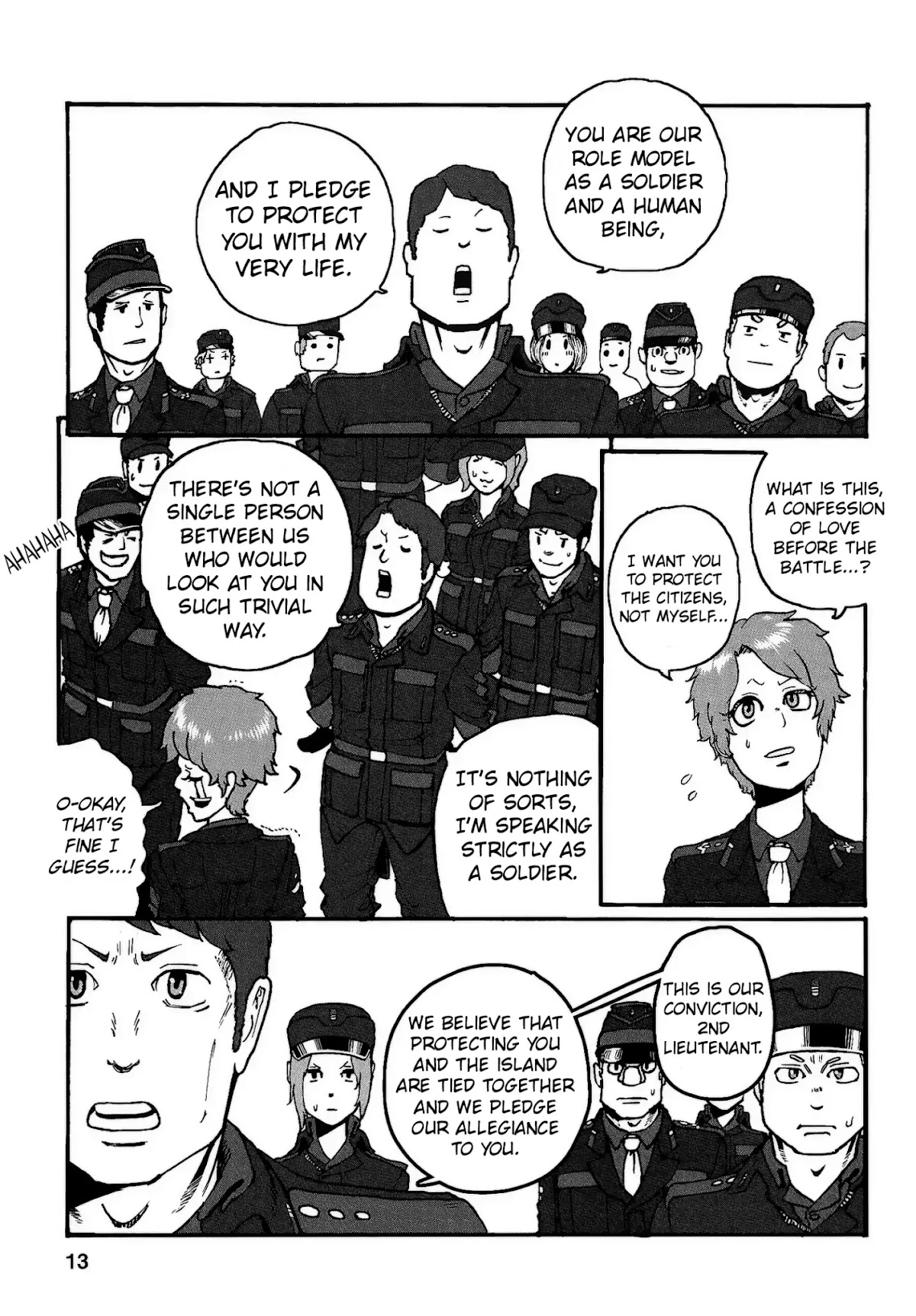 Groundless - Sekigan no Sogekihei Chapter 19 page 15 - Chapter 19: The Battle of Kagerizaka