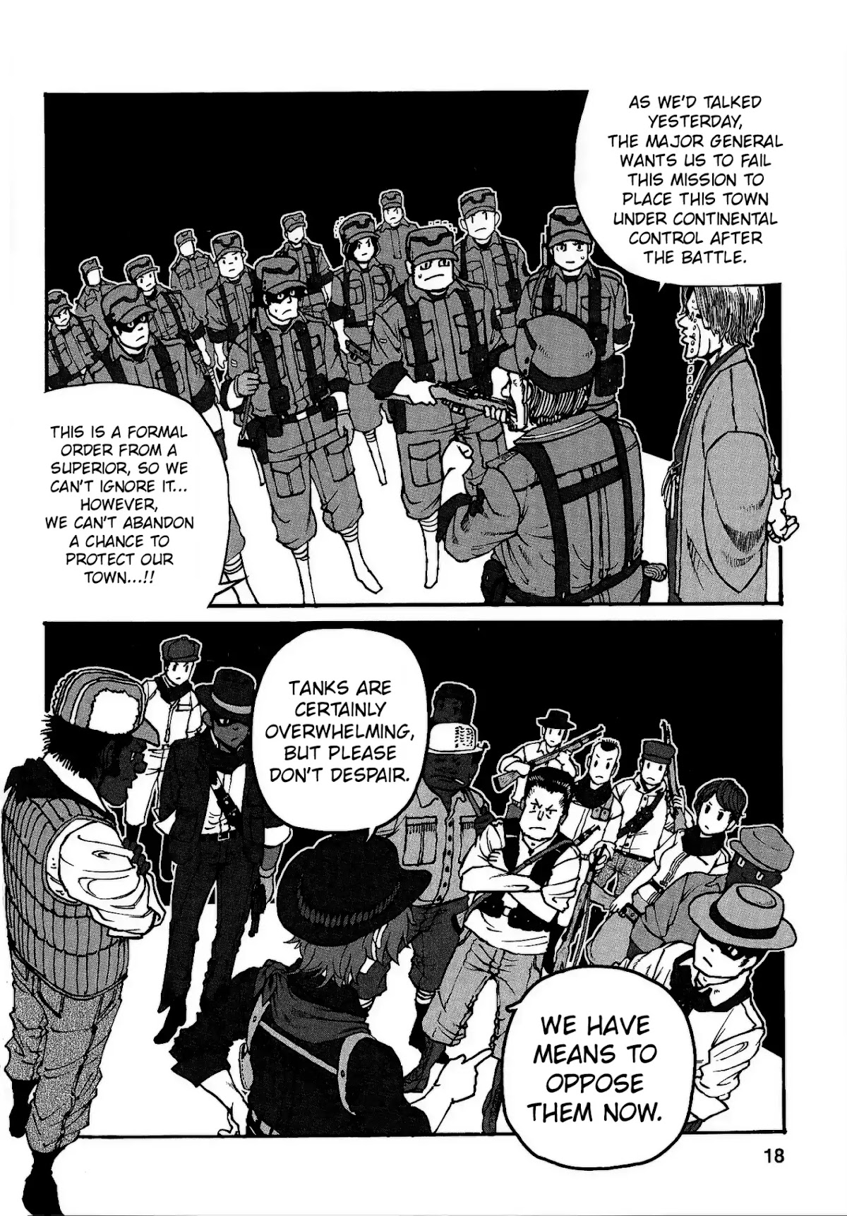 Groundless - Sekigan no Sogekihei Chapter 19 page 20 - Chapter 19: The Battle of Kagerizaka