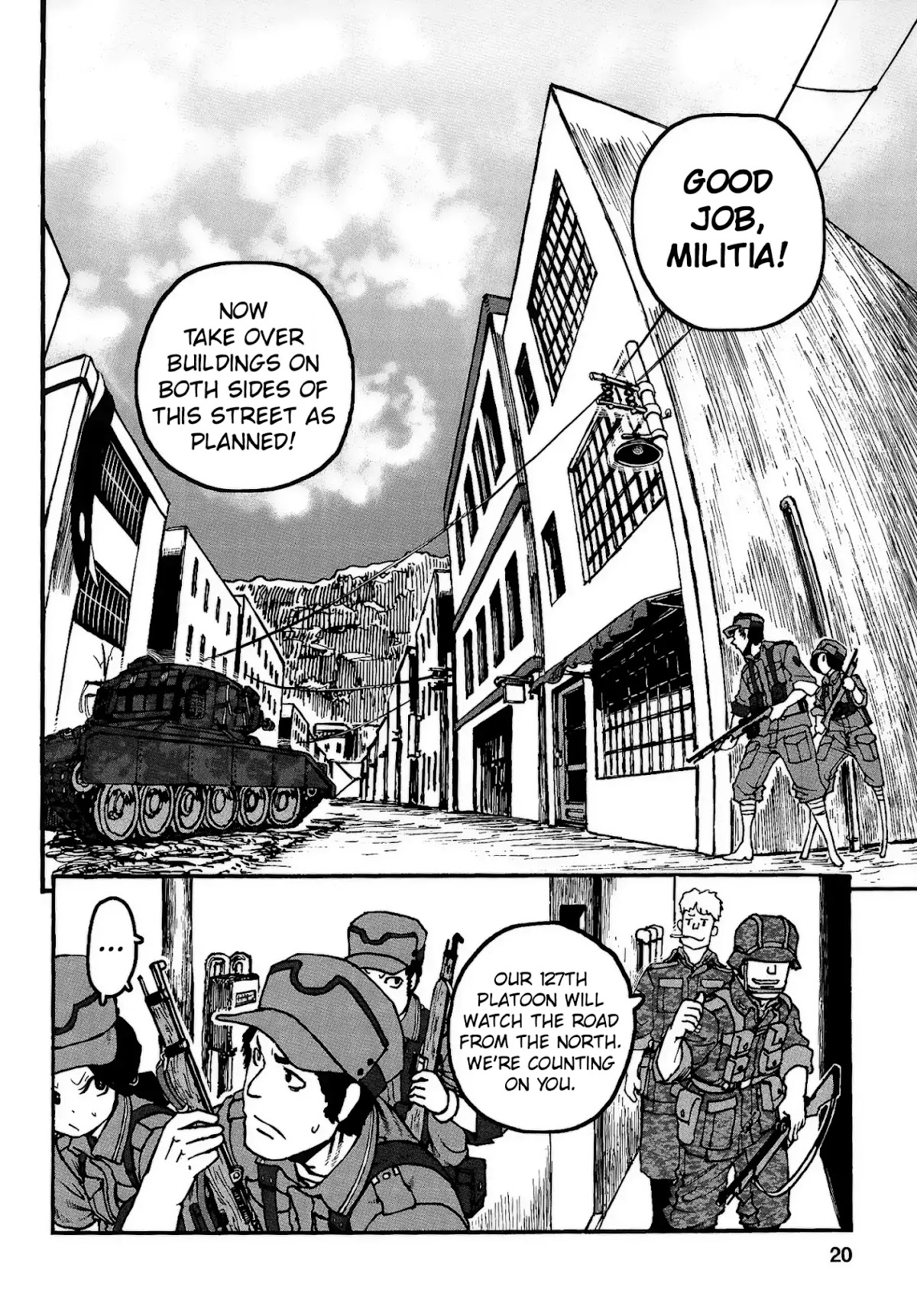 Groundless - Sekigan no Sogekihei Chapter 19 page 22 - Chapter 19: The Battle of Kagerizaka