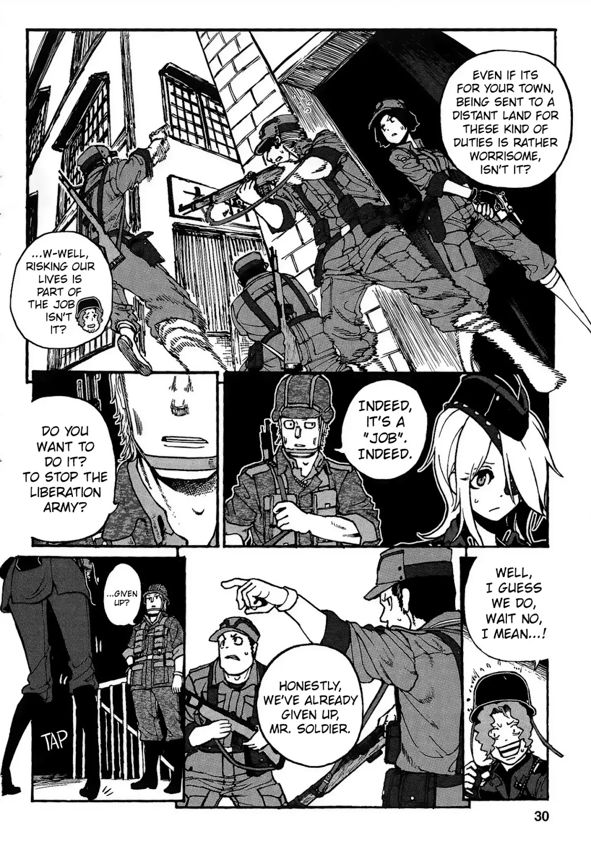 Groundless - Sekigan no Sogekihei Chapter 19 page 32 - Chapter 19: The Battle of Kagerizaka
