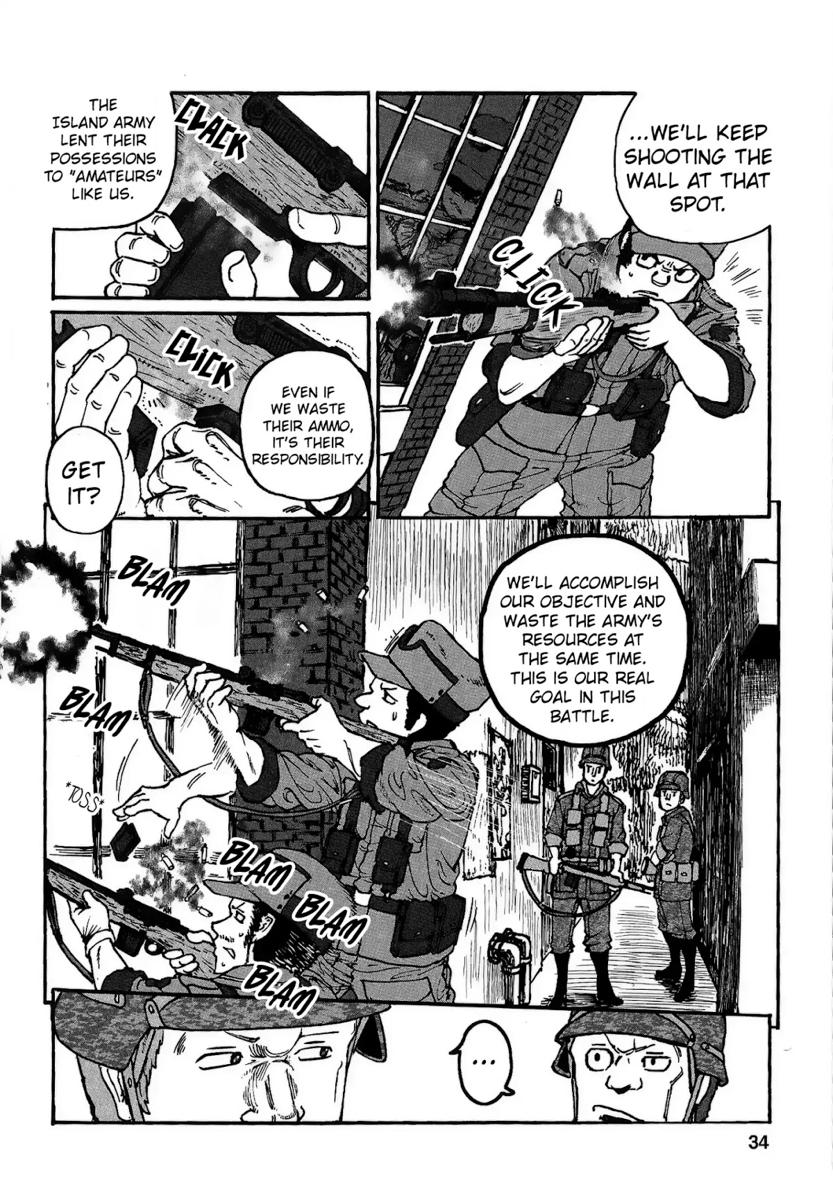 Groundless - Sekigan no Sogekihei Chapter 19 page 36 - Chapter 19: The Battle of Kagerizaka
