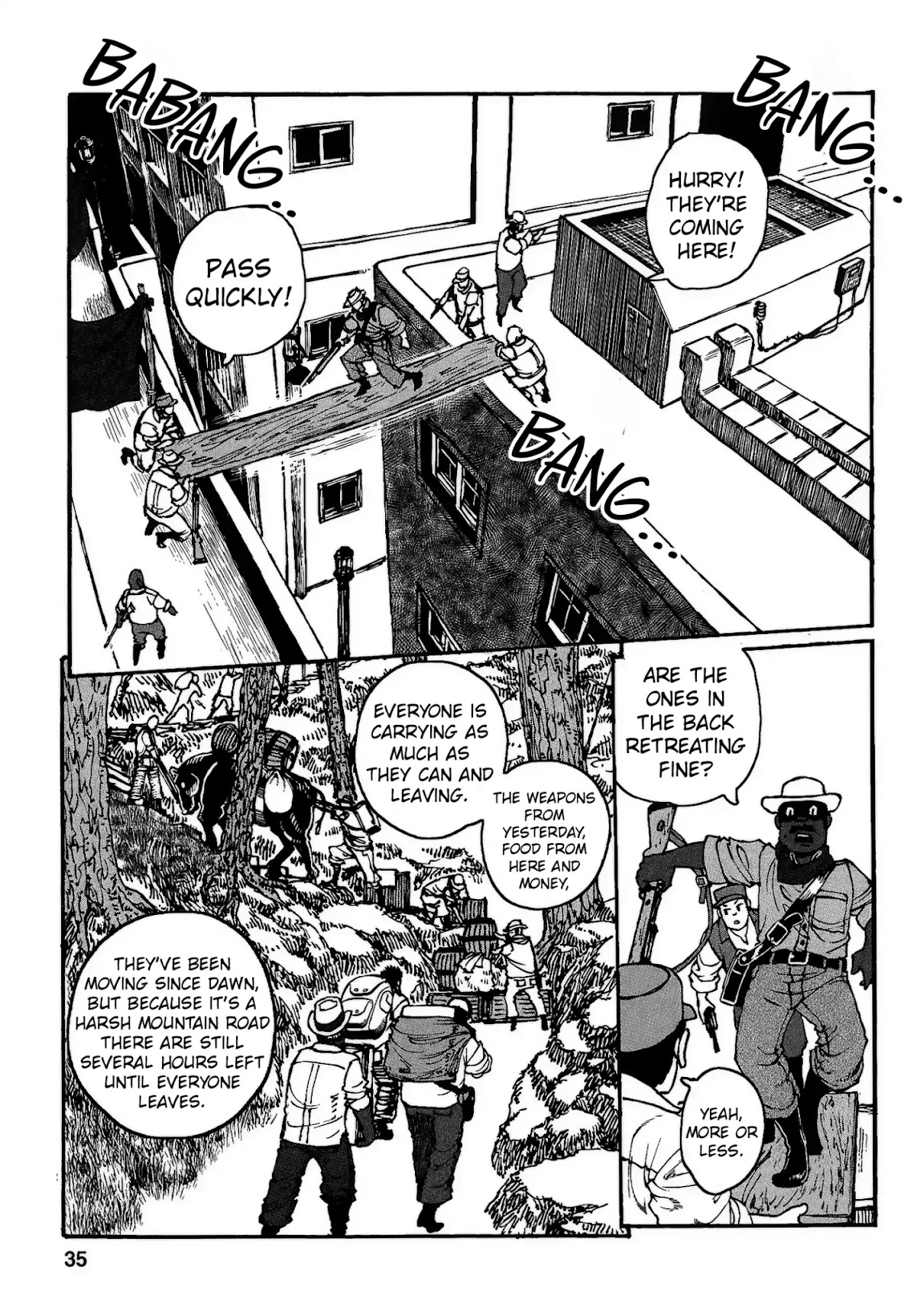 Groundless - Sekigan no Sogekihei Chapter 19 page 37 - Chapter 19: The Battle of Kagerizaka