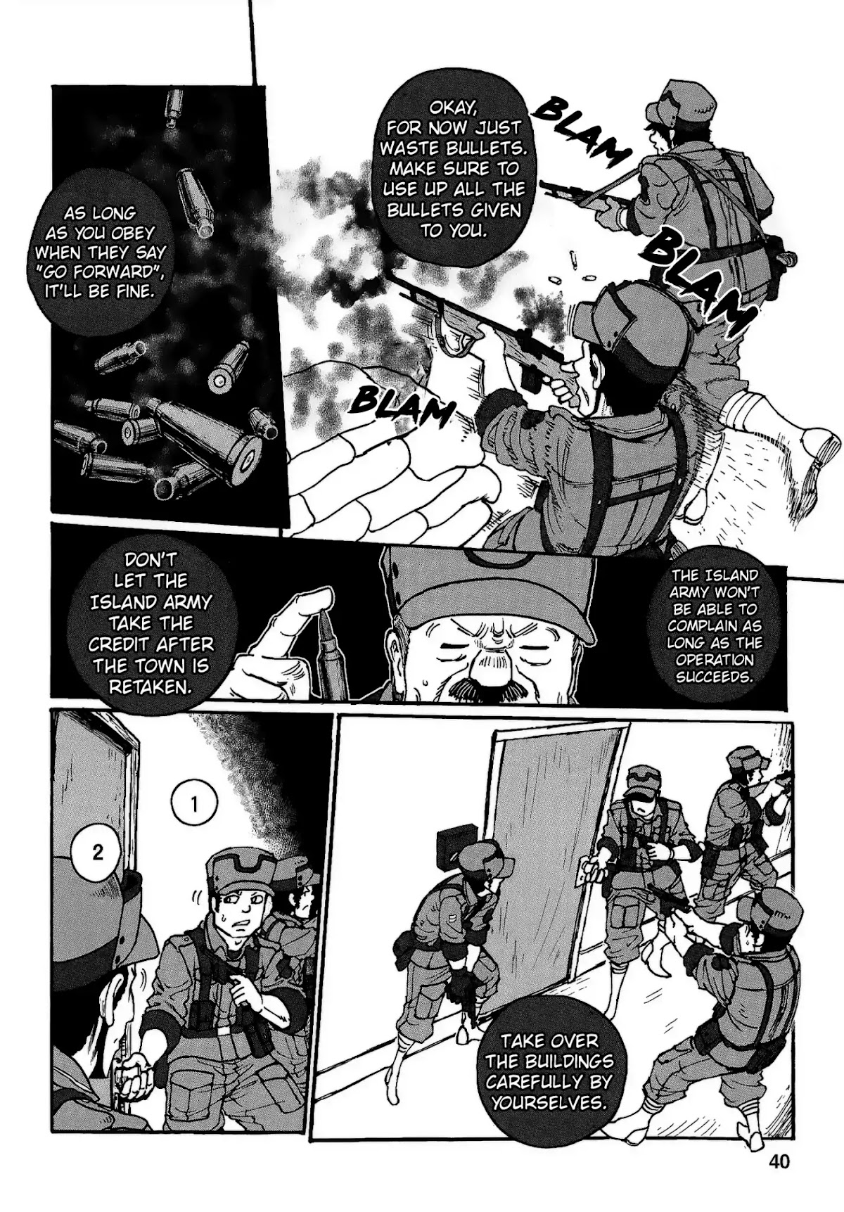 Groundless - Sekigan no Sogekihei Chapter 19 page 42 - Chapter 19: The Battle of Kagerizaka