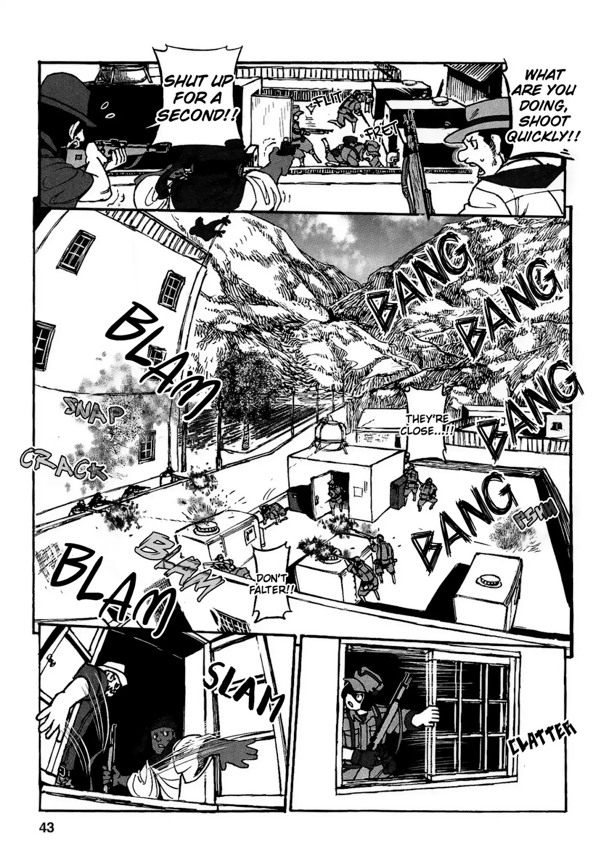Groundless - Sekigan no Sogekihei Chapter 19 page 45 - Chapter 19: The Battle of Kagerizaka