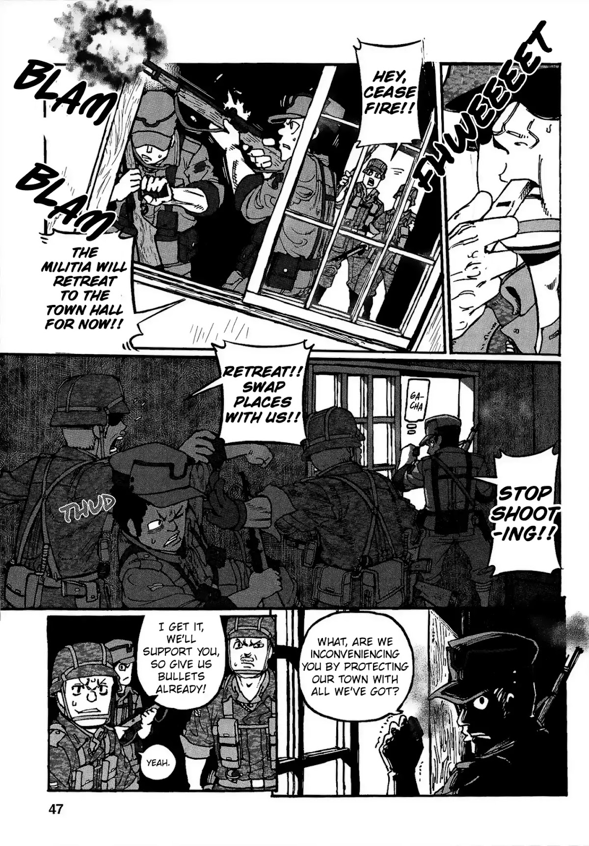 Groundless - Sekigan no Sogekihei Chapter 19 page 49 - Chapter 19: The Battle of Kagerizaka