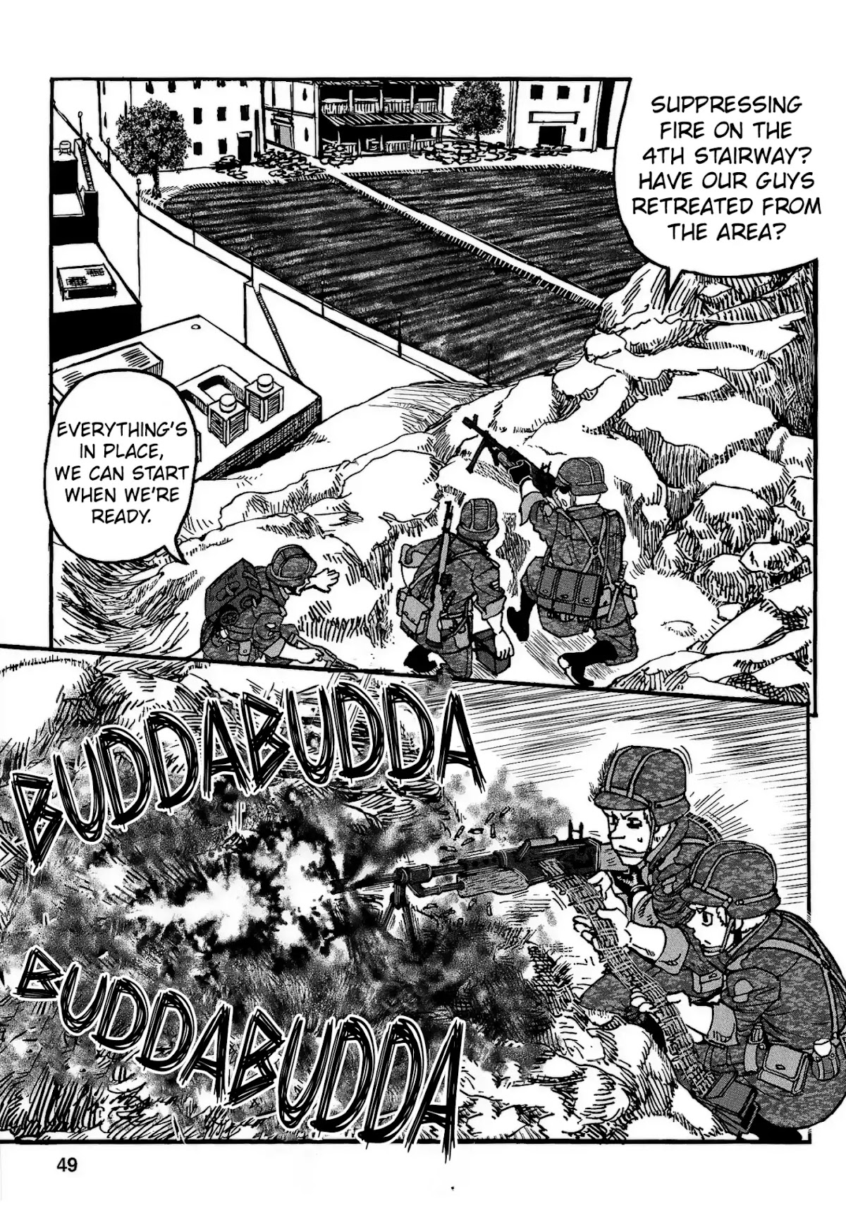 Groundless - Sekigan no Sogekihei Chapter 19 page 51 - Chapter 19: The Battle of Kagerizaka