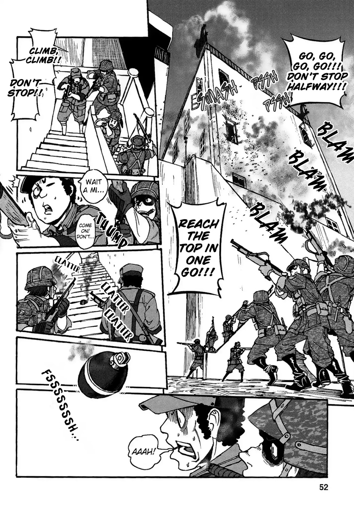 Groundless - Sekigan no Sogekihei Chapter 19 page 54 - Chapter 19: The Battle of Kagerizaka