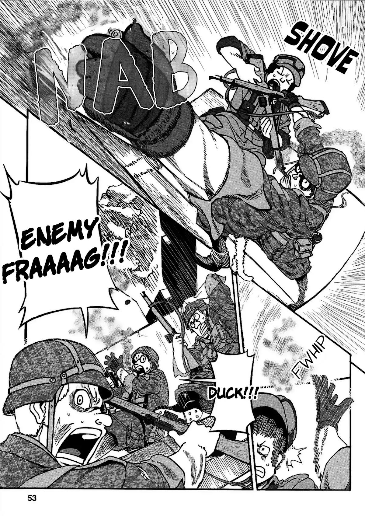 Groundless - Sekigan no Sogekihei Chapter 19 page 55 - Chapter 19: The Battle of Kagerizaka