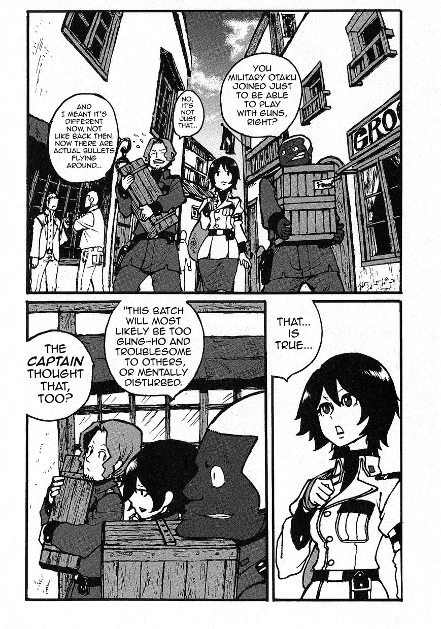 Groundless - Sekigan no Sogekihei Chapter 2 page 13 - Chapter 2 : Recruiting