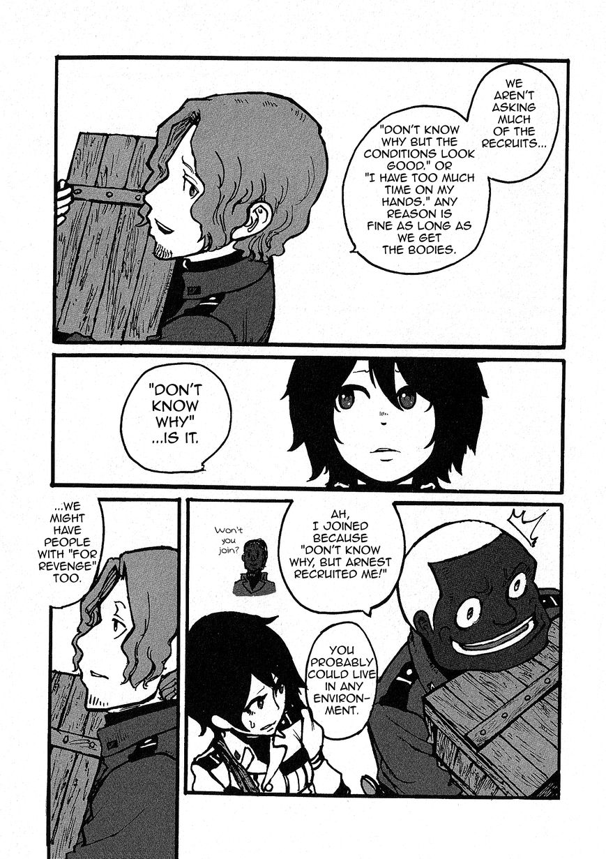 Groundless - Sekigan no Sogekihei Chapter 2 page 14 - Chapter 2 : Recruiting