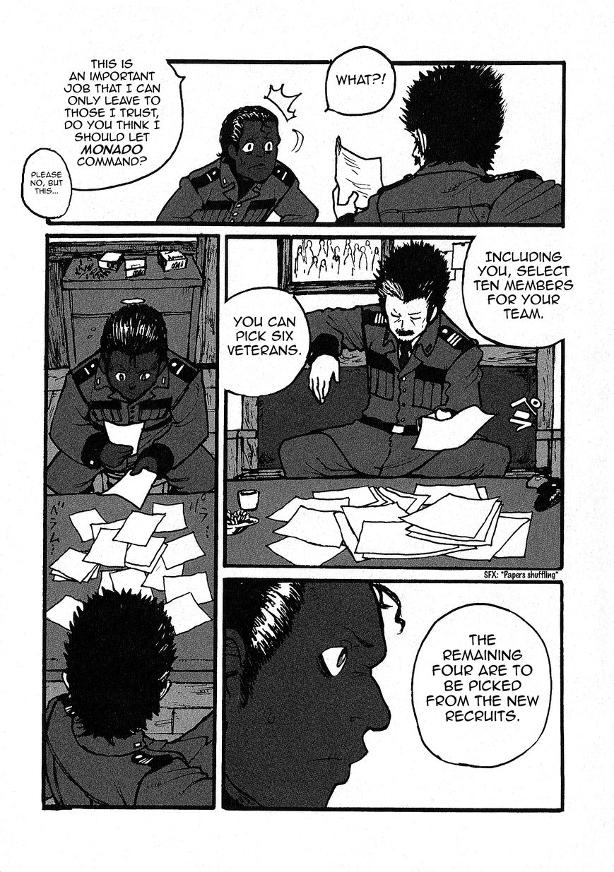 Groundless - Sekigan no Sogekihei Chapter 2 page 17 - Chapter 2 : Recruiting