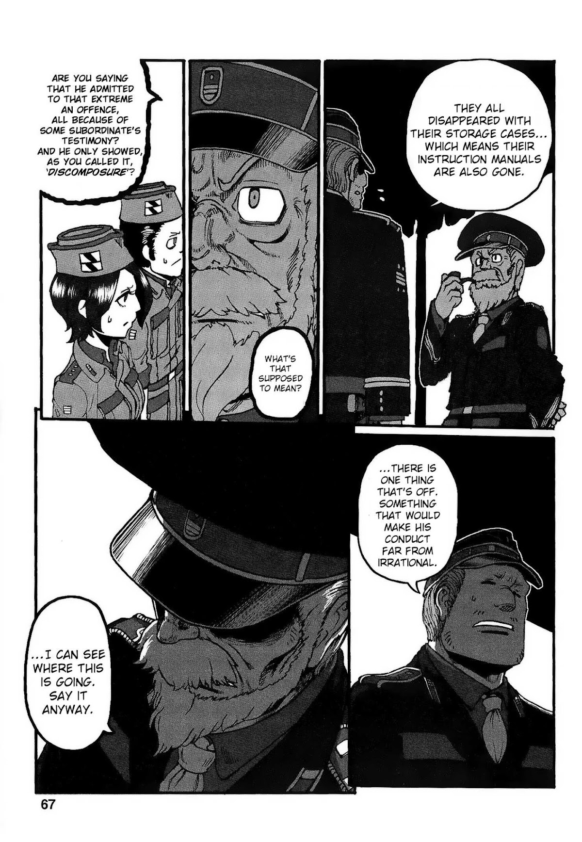 Groundless - Sekigan no Sogekihei Chapter 20 page 12 - Chapter 20: The Liberation Army's Forced Retreat