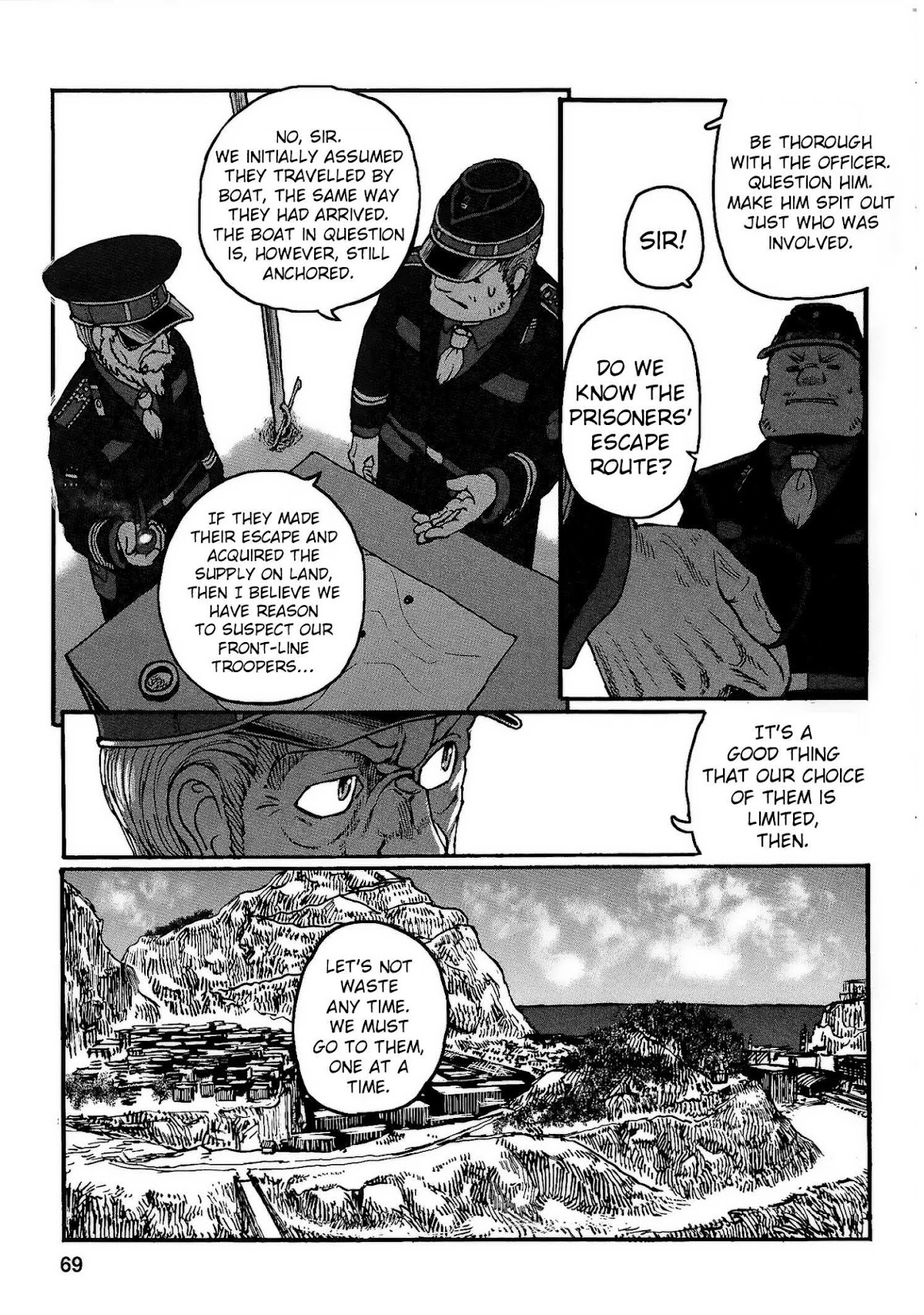Groundless - Sekigan no Sogekihei Chapter 20 page 14 - Chapter 20: The Liberation Army's Forced Retreat