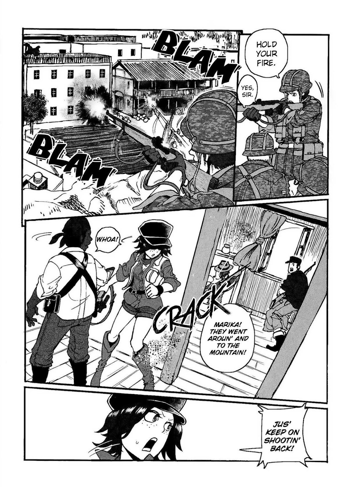 Groundless - Sekigan no Sogekihei Chapter 20 page 16 - Chapter 20: The Liberation Army's Forced Retreat