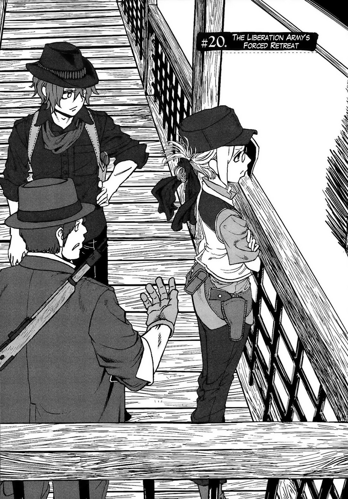 Groundless - Sekigan no Sogekihei Chapter 20 page 2 - Chapter 20: The Liberation Army's Forced Retreat